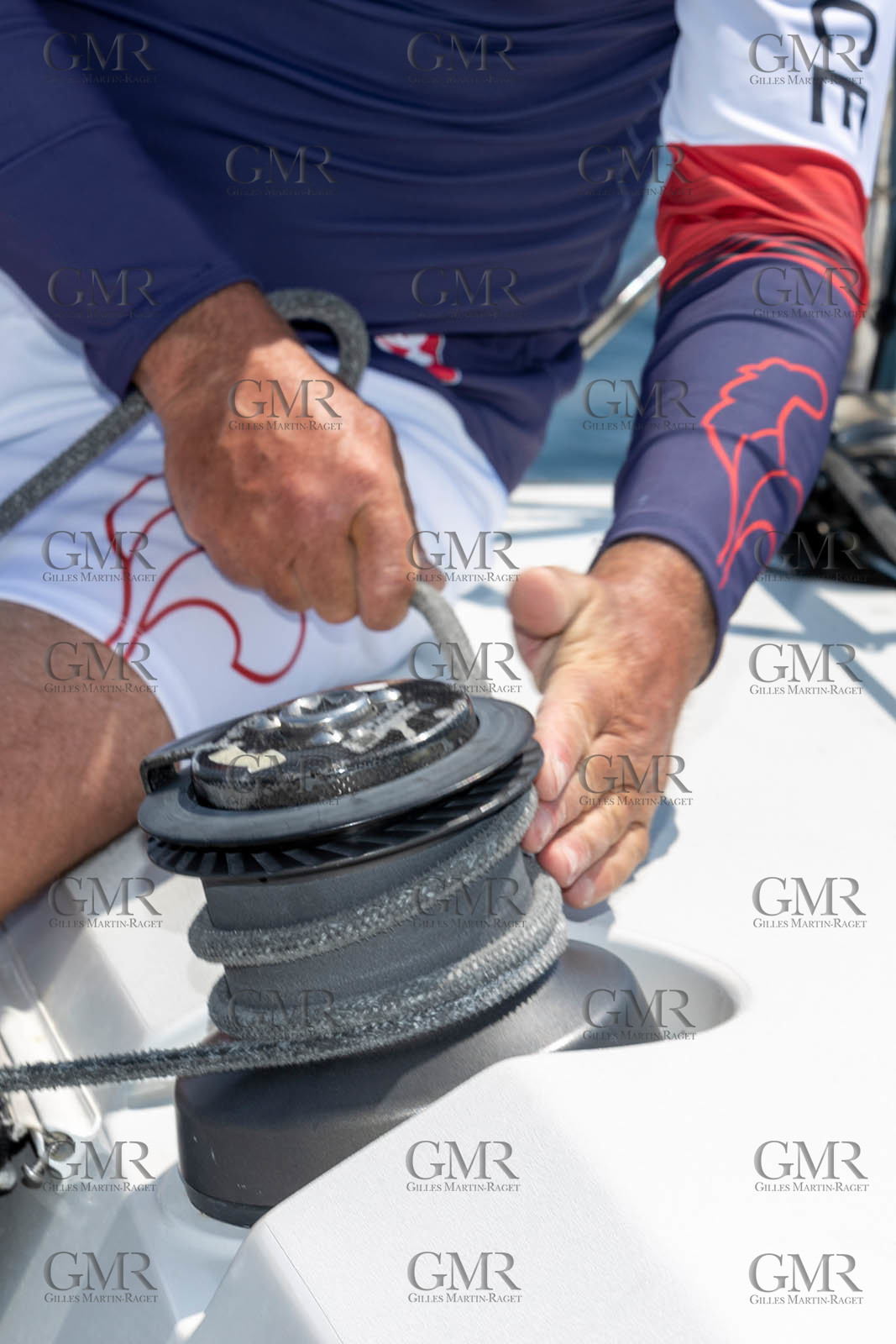 07 06 2021, Marseille (FRA,13), SSL Team France, Entraînement à bord de Tonerre de Glenn