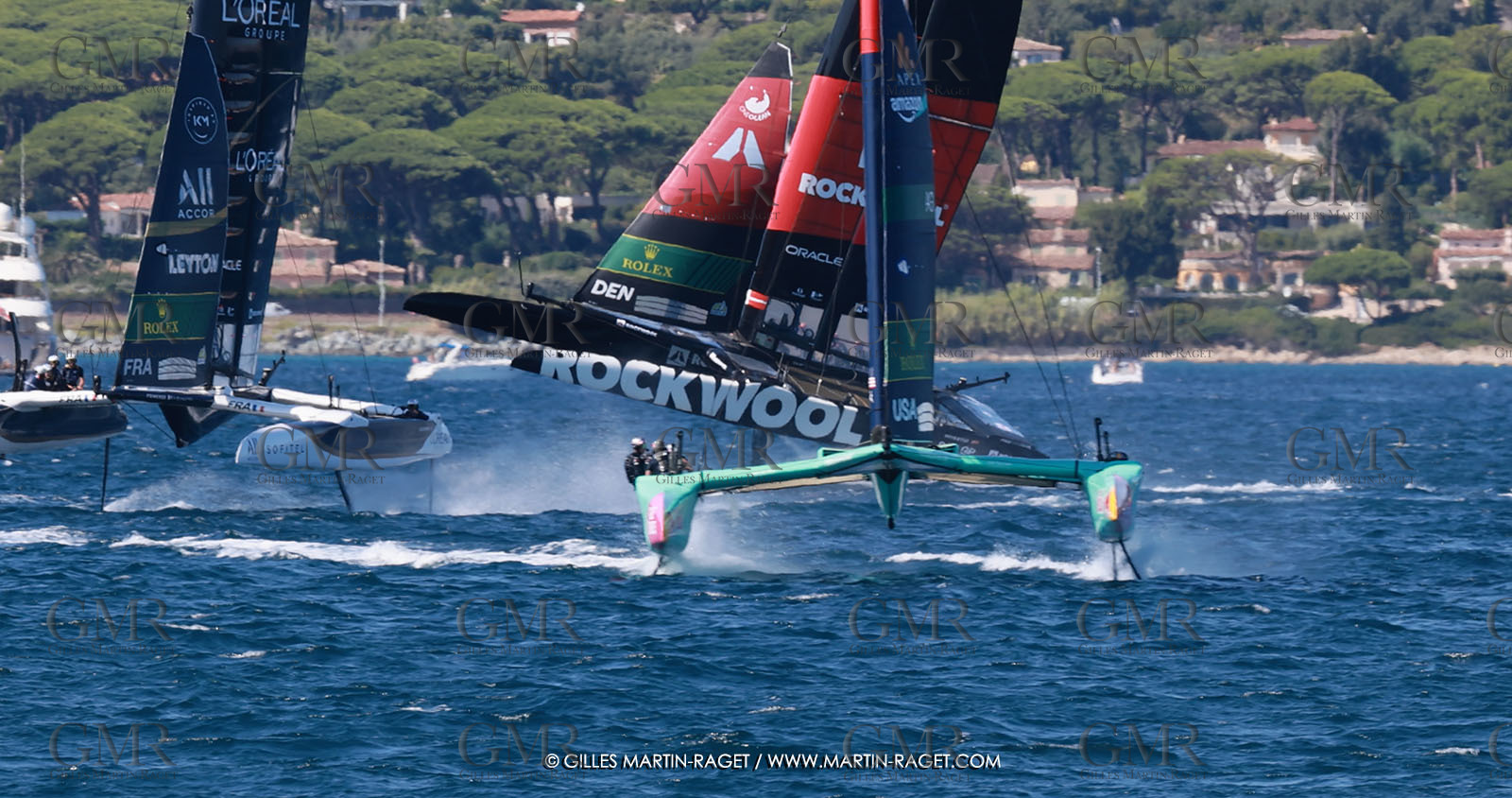 10 09 2025, Saint-Tropez,(FRA), Rockwool SailGP France Saint-Tropez, Race Day 1