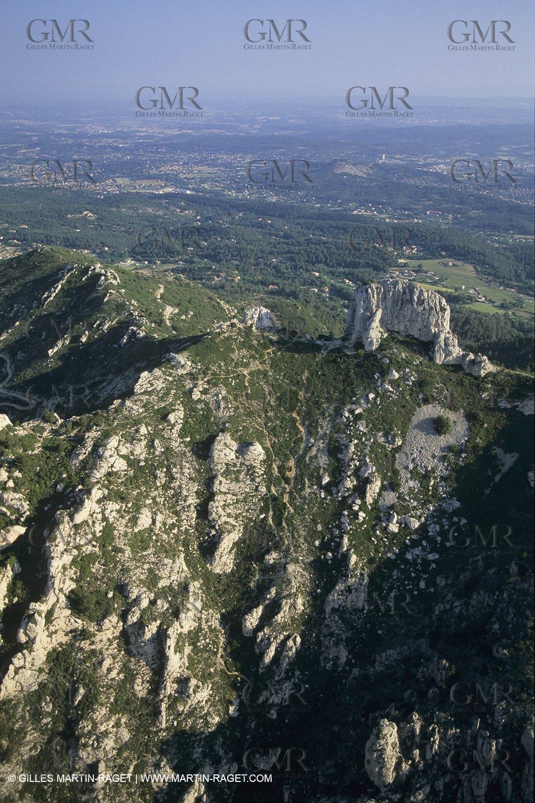 France, Provence, Pays d'Aubagne, collines de Marcel Pagnol