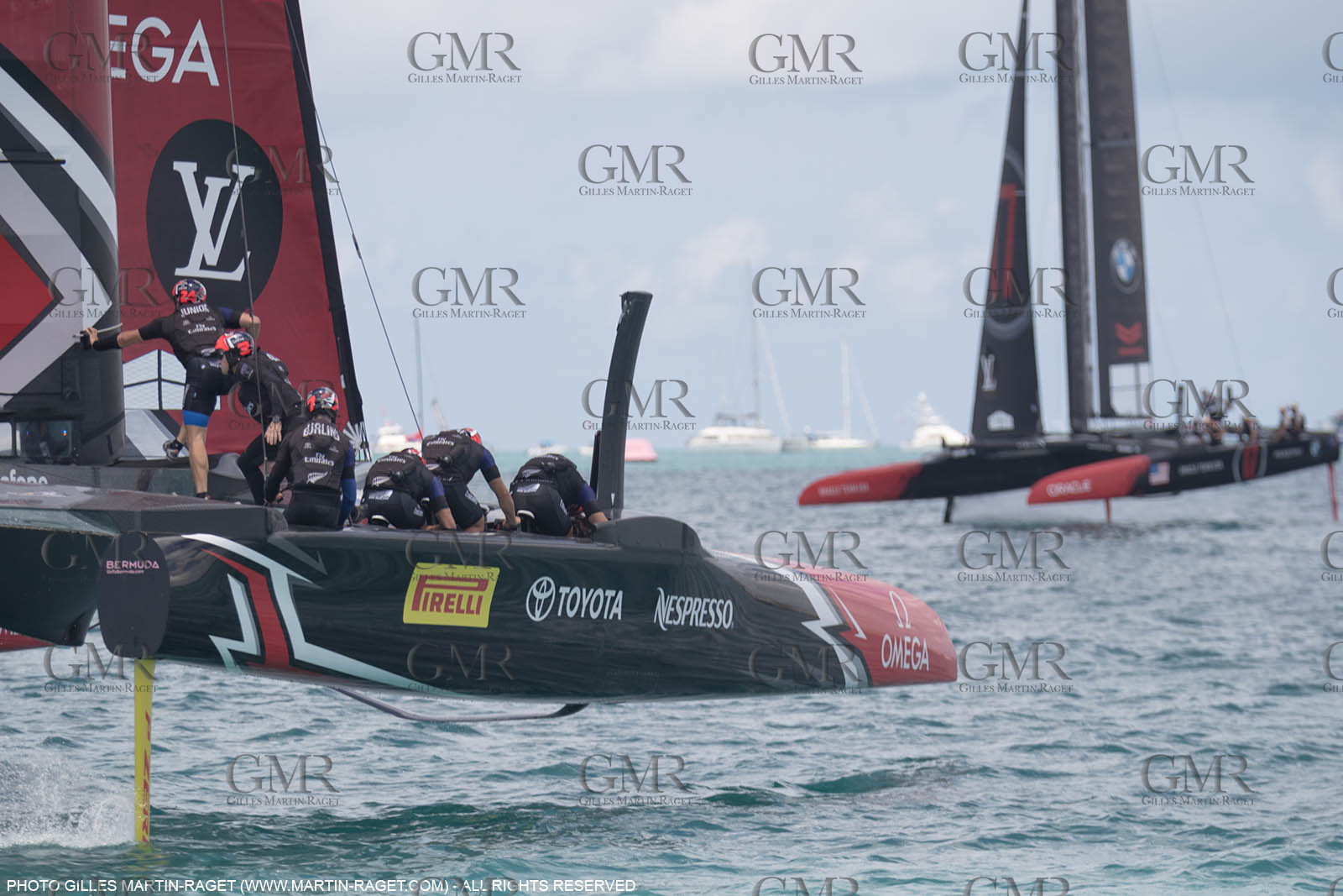 17 06 2017 - Bermuda (BDA) - 35th America's Cup 2017 - 35th America's Cup Match Presented by Louis Vuitton, Race day 1