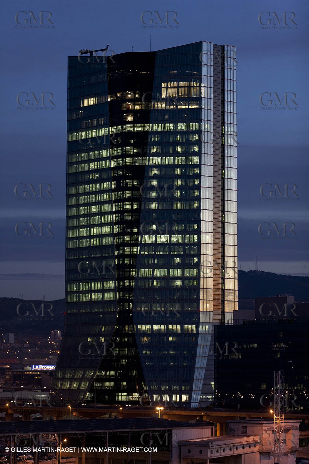 17 02 2012 - Marseille (FRA,13) - Arrival in Marseille harbour onboard ferry Piana (La Meridionale Corp.)