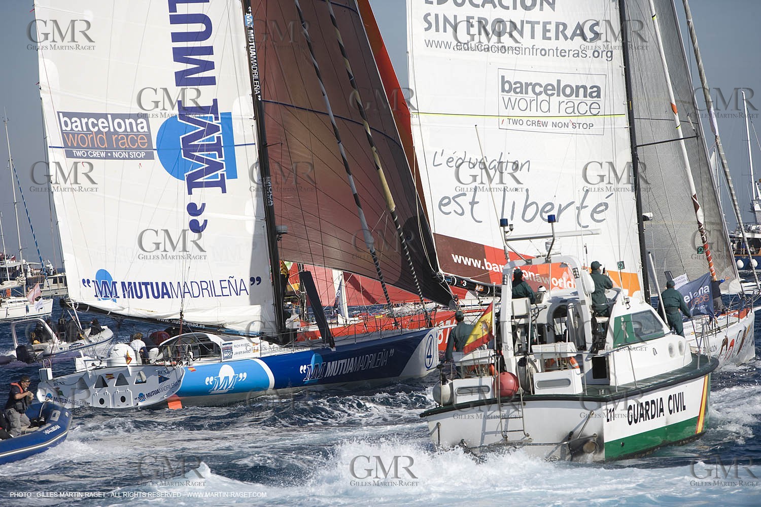 11 11 2007 - Barcelona (Spain) -  Barcelona World Race 2007 - Start