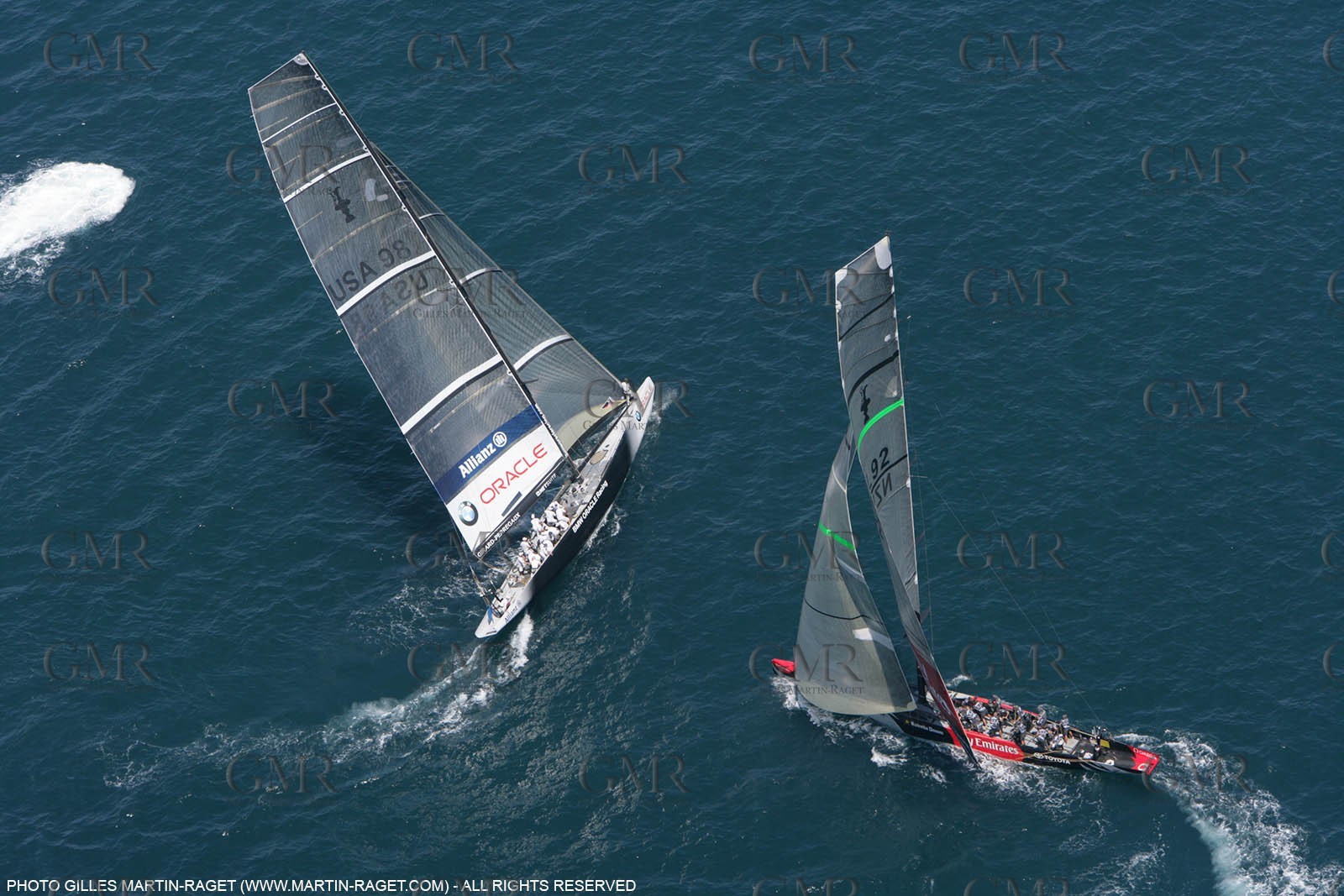 09 05 2007-Valencia (Spain)- 32nd America's Cup - Louis Vuitton Cup - RR2 - Day 11 - BMW ORACLE Racing