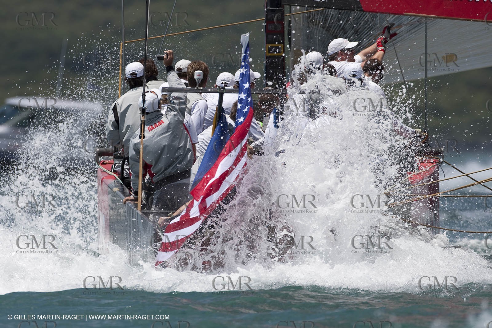 29 01 2009 - Auckland (NZL) -  Louis Vuitton Pacific Series - BMW ORACLE Racing - Training
