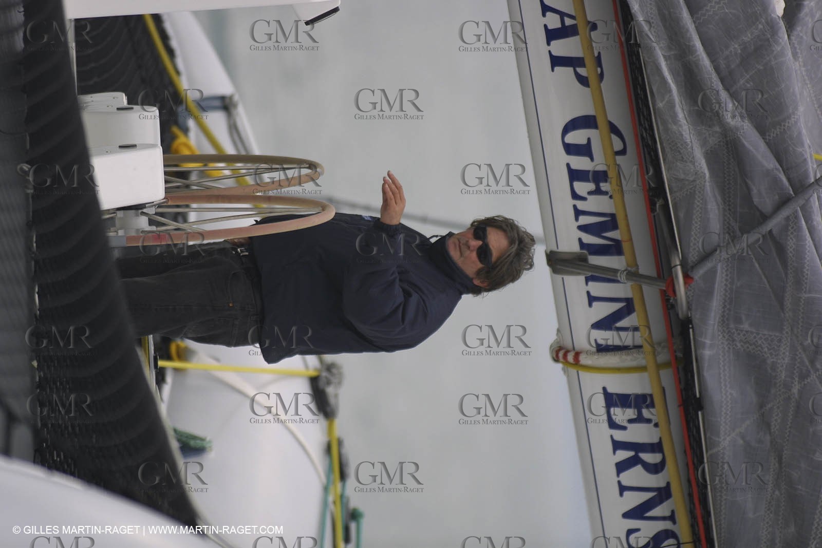 Geronimo - Jules Verne Trophy 2001 start - Brest