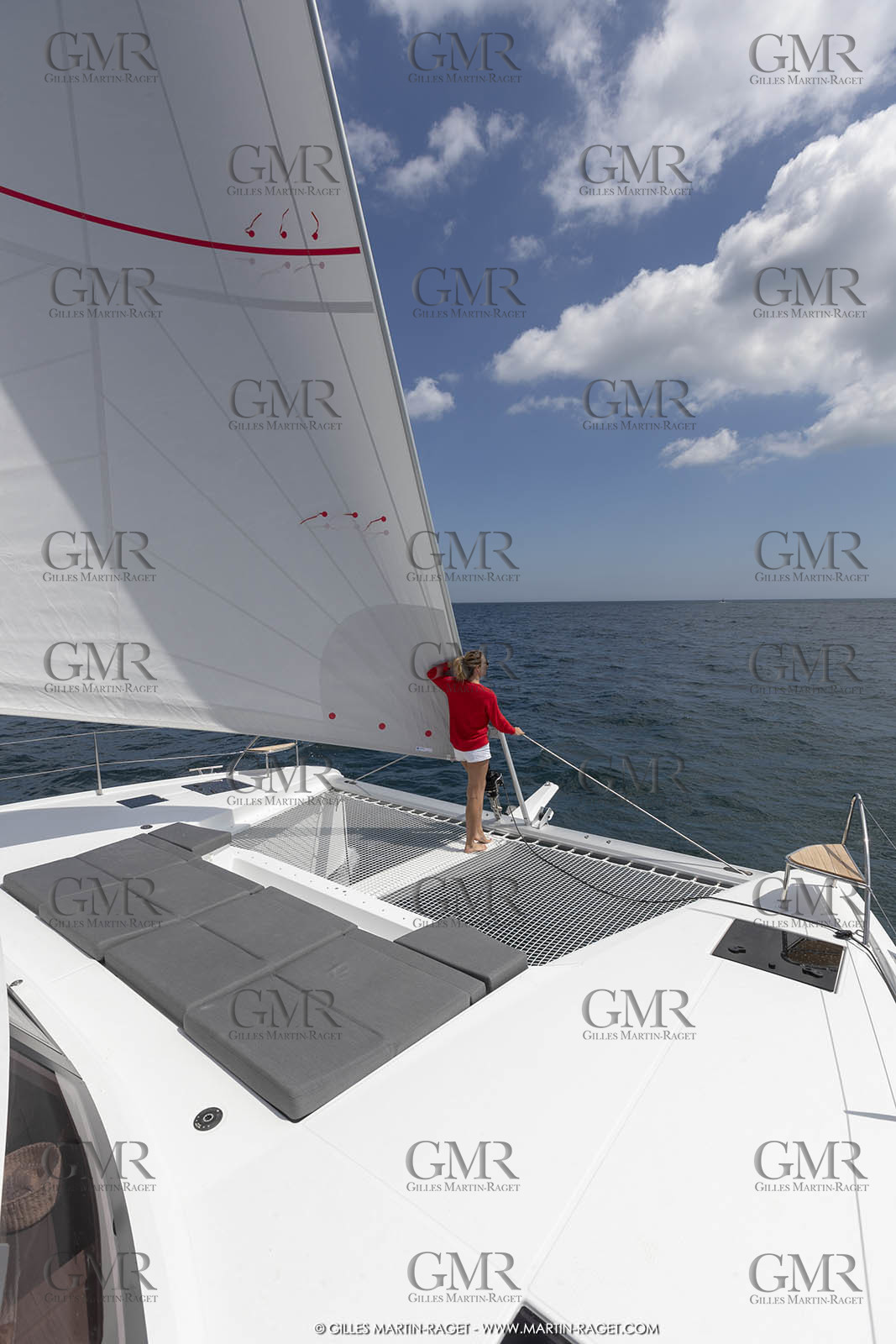 08 07 2019, Lagos (Portugal), Chantier Fountaine-Pajot, Fountaine-Pajot 45