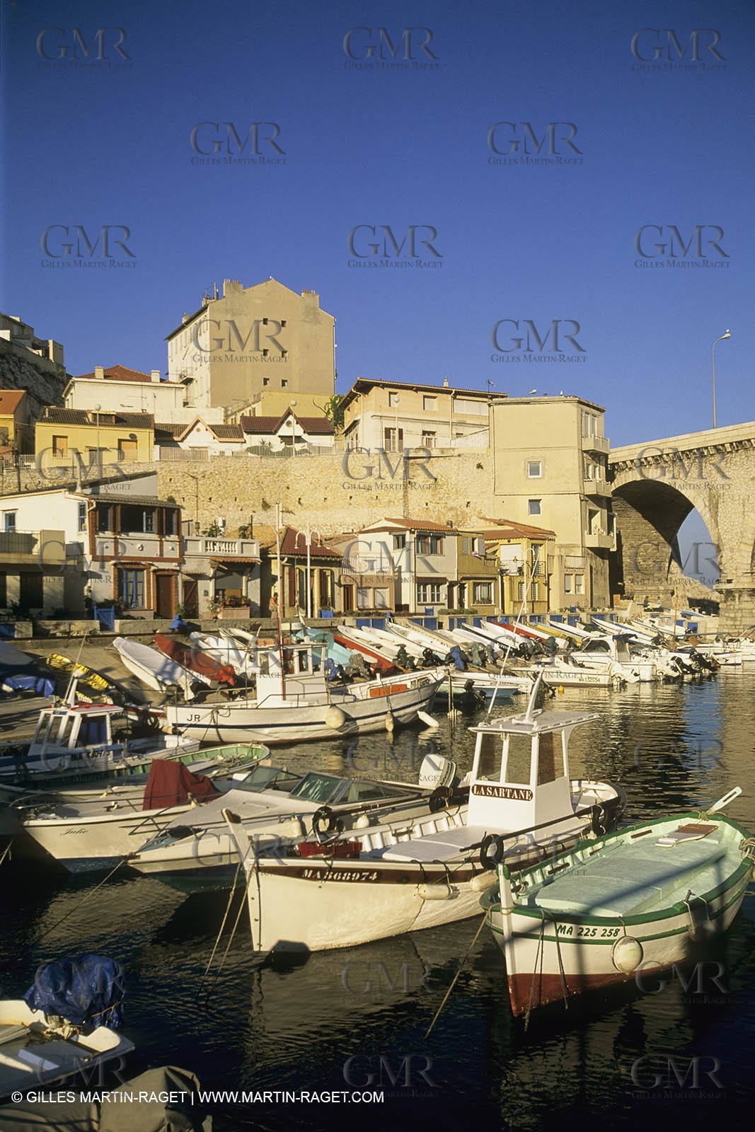 France, Provence, Marseille, villages-quartiers, Vallon des Auffes