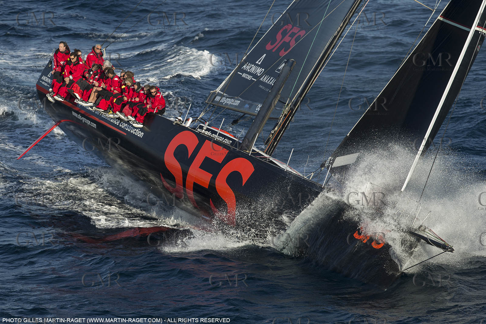 24 mars 2016   Marseille (FRA,13), SFS II (skipper Lionel Péan), last training before Marseille Sailing Week