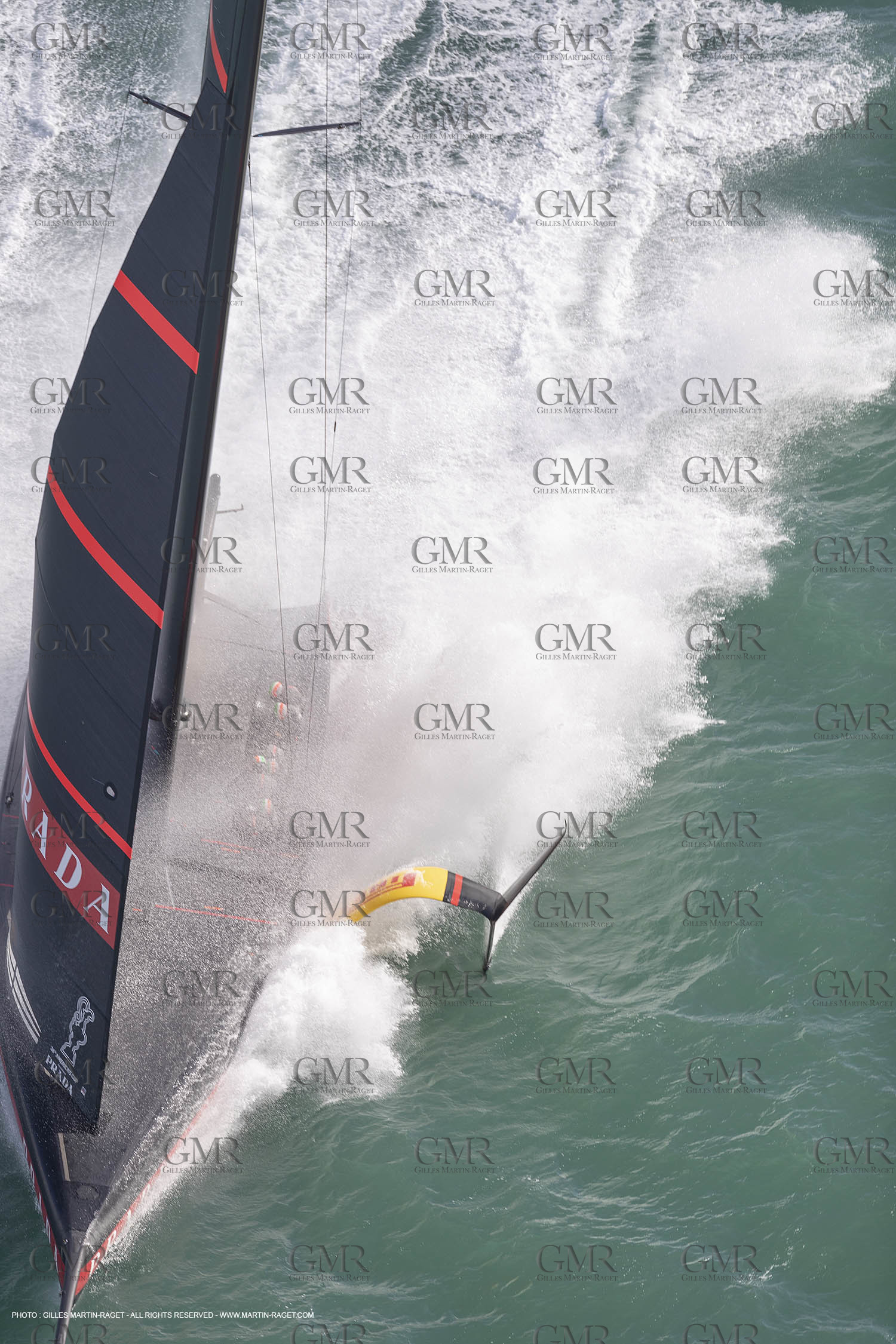 10 12 2020 - Auckland (NZL) - 36th America's Cup - Practice Sessions - Day 2 -Luna Rossa Prada Pirelli Team