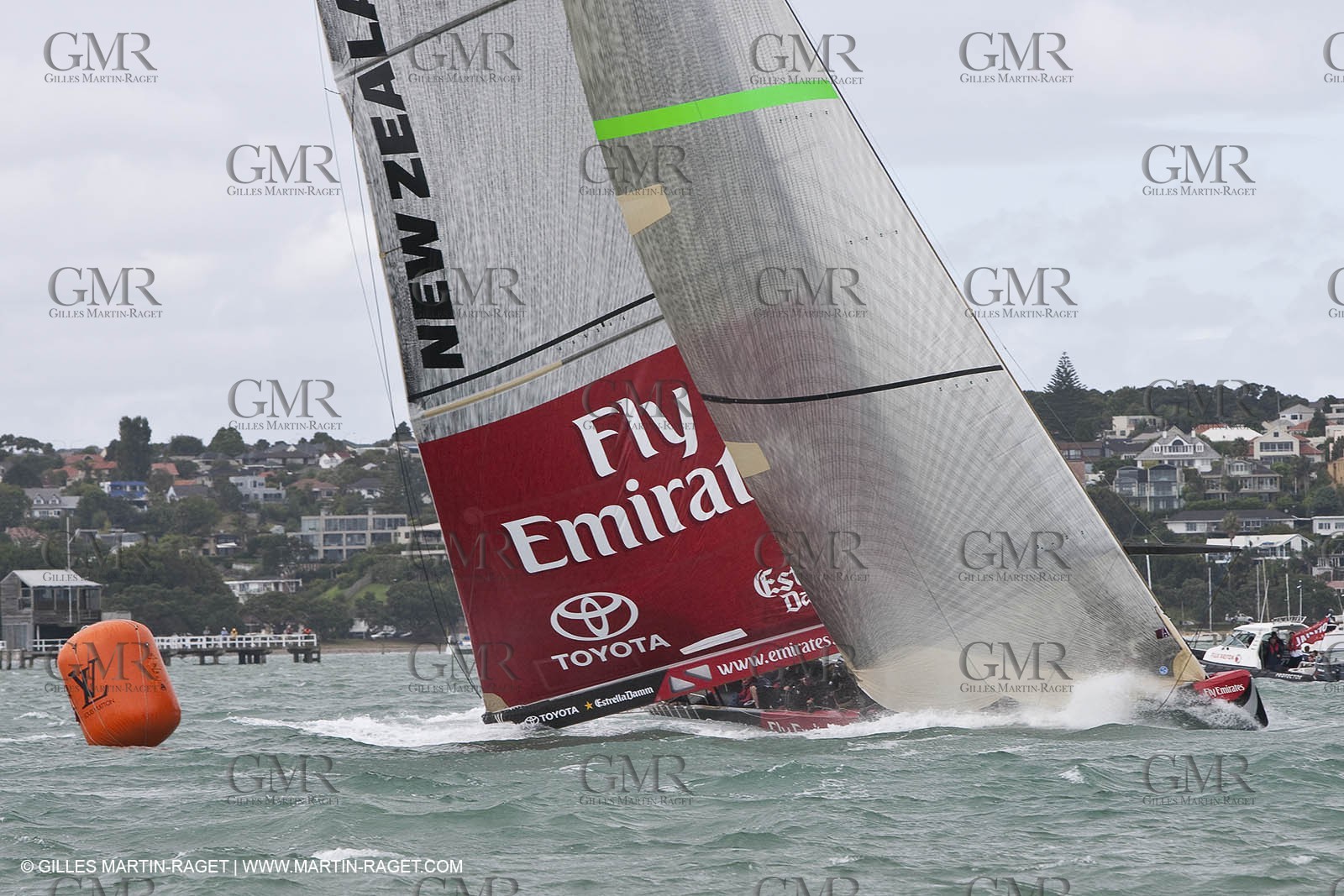 12 02 2009 - Auckland (NZL) -  Louis Vuitton Pacific Series -  Racing Day 12 - Challenger final