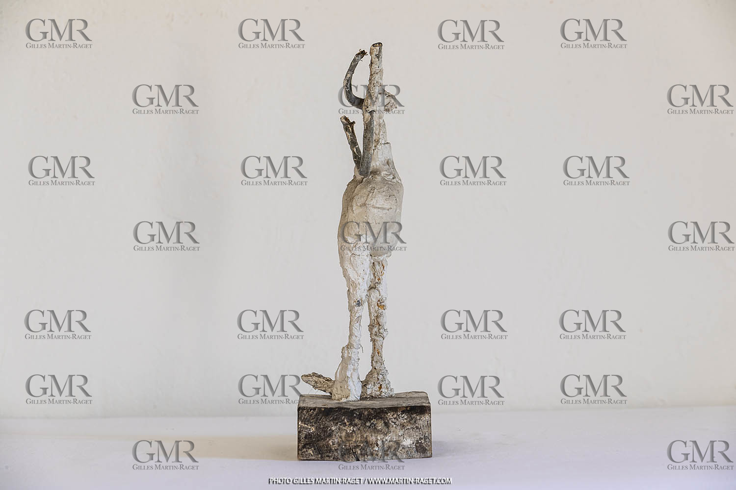 12 07 2020, St Rémy de Provence (FRA, 13) Oeuvre Germaine Richier, Nu VIII