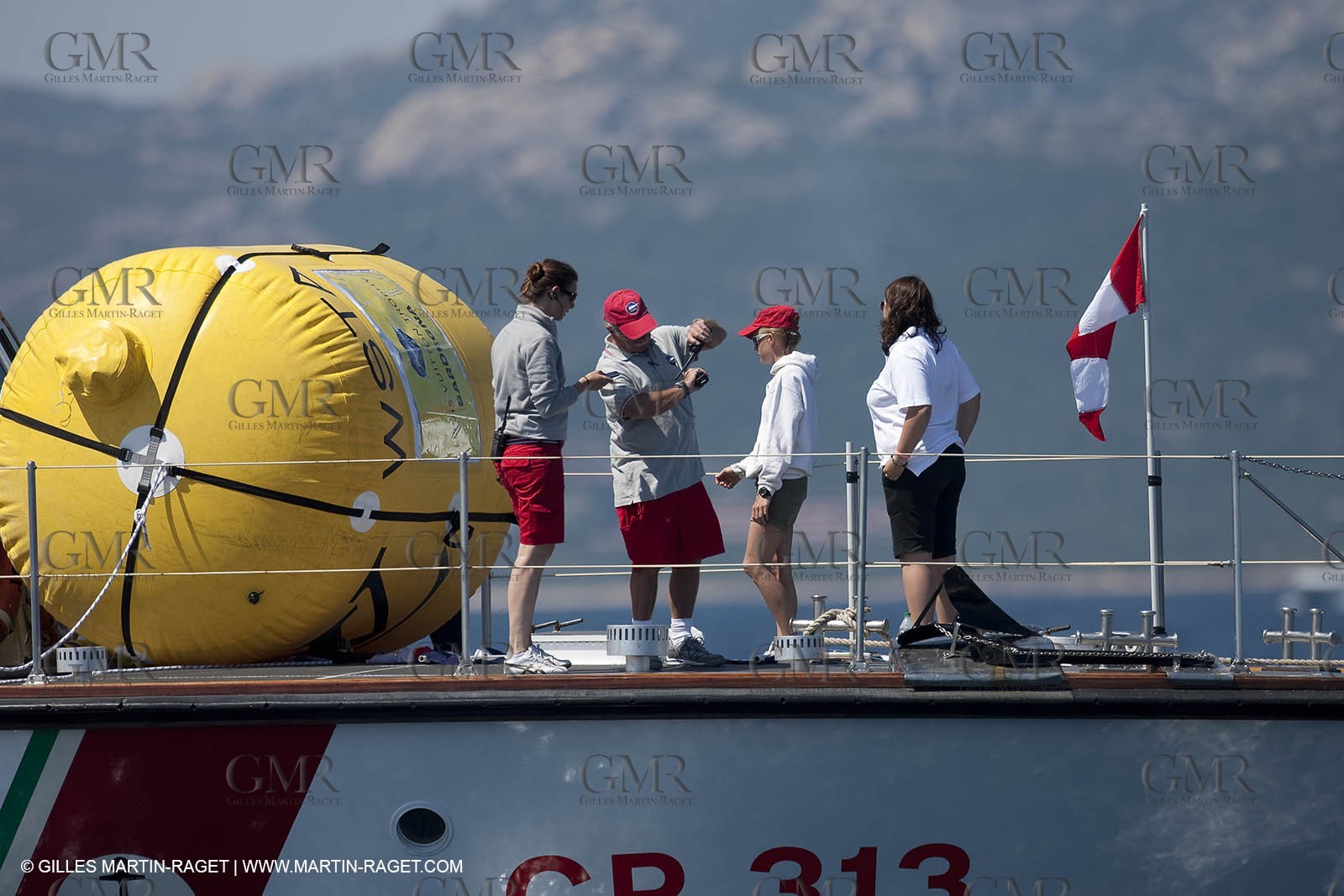 23 05 2010 - La Maddalena (ITA, Sardinia) Louis Vuitton Trophy - BMW ORACLE Racing - Racing Day 2