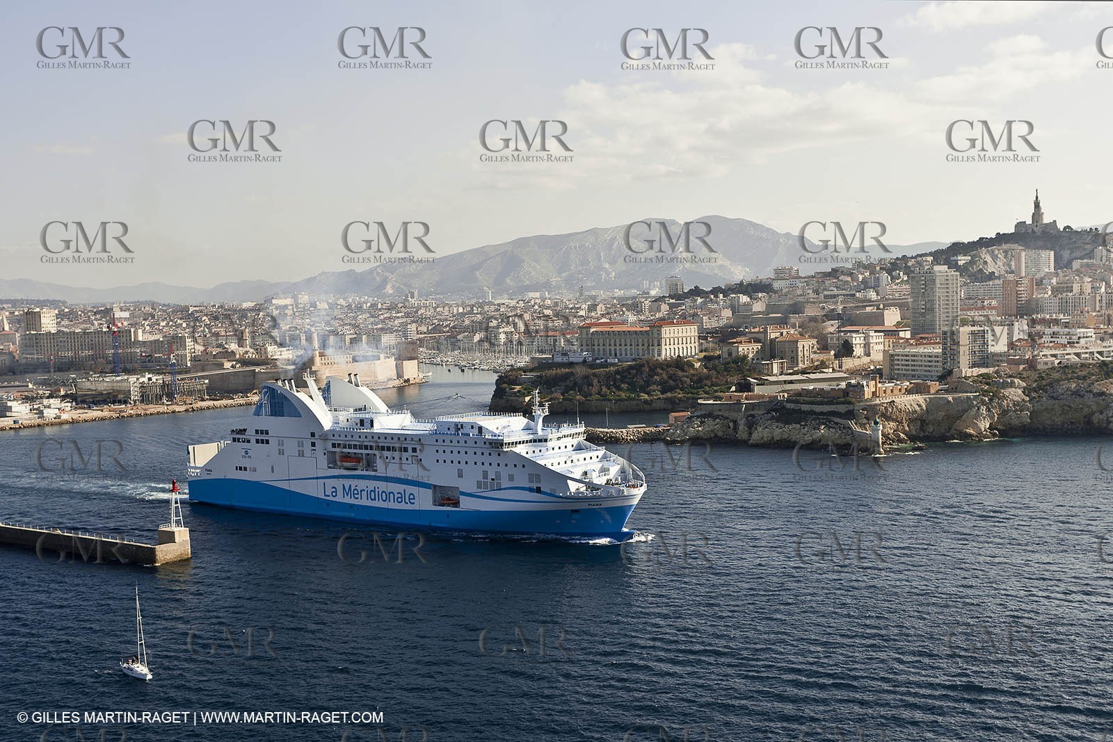 14 01 2012 - Marseille (FRA,13) - La Meridionale shipping company - the Piana off Marseille and the Calanques