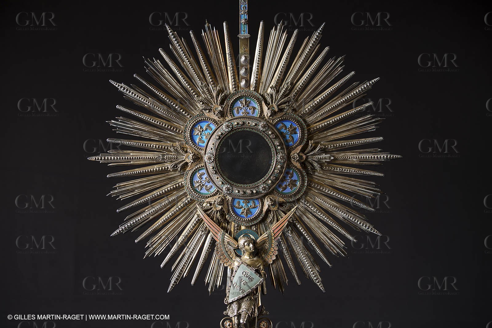 04 02 2013 - Marseille(FRA,13), Notre Dame de la Garde,liturgical silverware