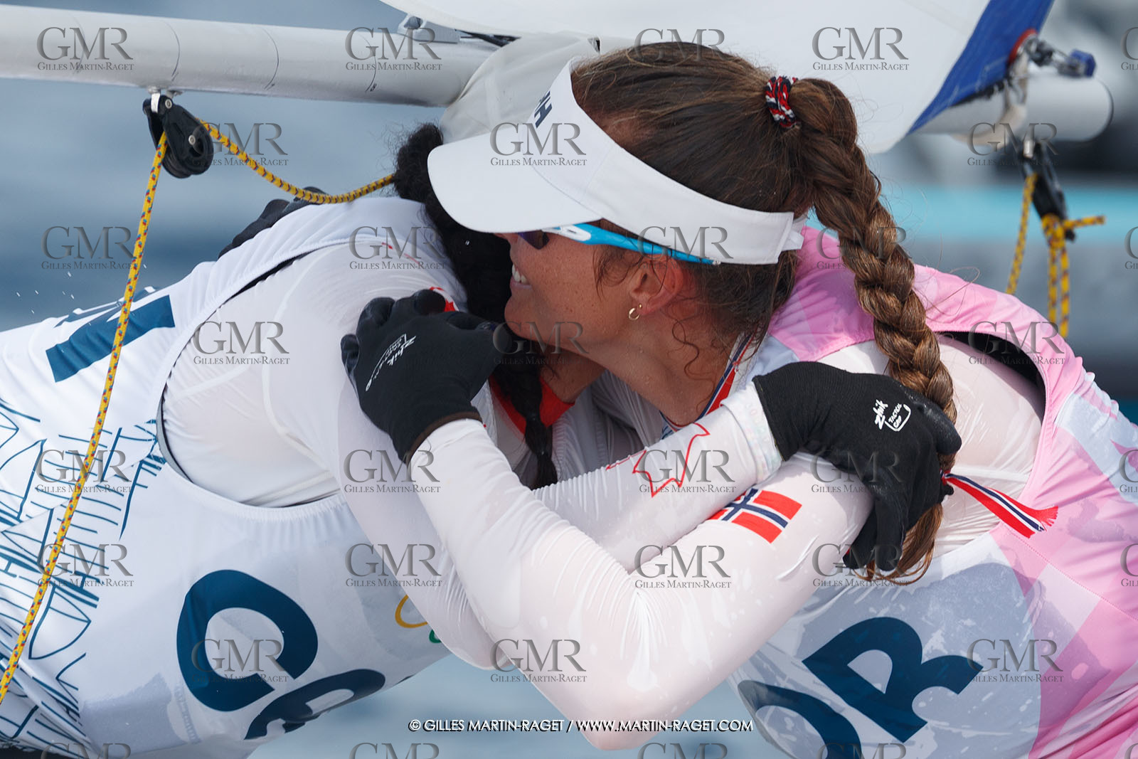 07 08 2024, Marseille (FRA), Paris 2024 Olympic Games, Sailing, Race Day 10, ILCA Medals races