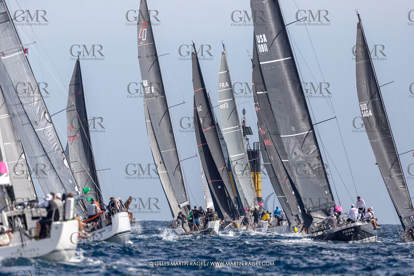 30 09 2024, Saint-Tropez (FRA), Les Voiles de Saint-Tropez 2024, Race Day 1