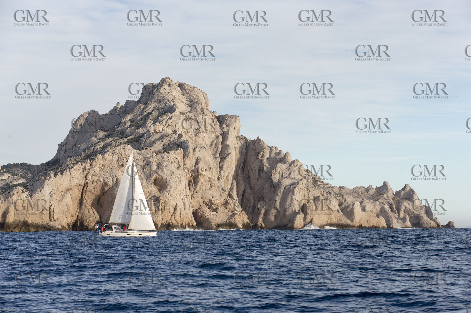 08 01 2016, Marseille (FRA, 13), Cruising in winter in the Calanques