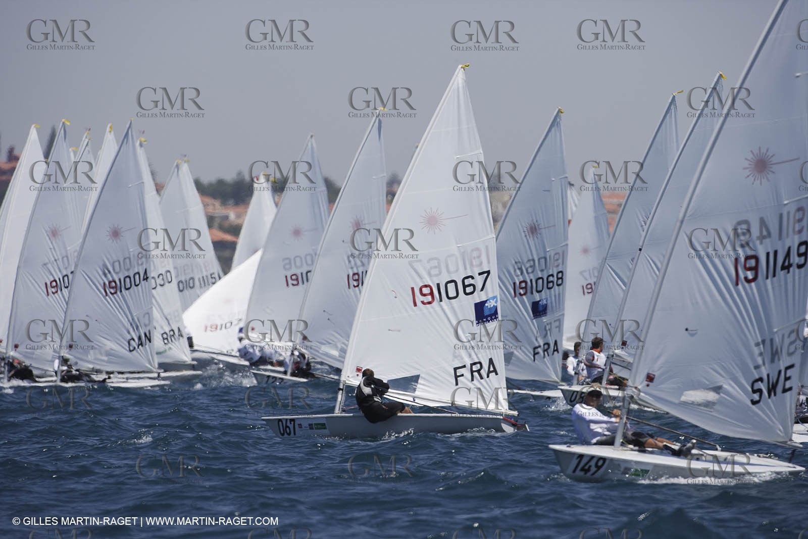 10-05-07 - ISAF SAILING WORLD CHAMPIONSHIPS - CASCAIS 2007 - DAY 7 - Laser - FRANCE - Pruvot Félix