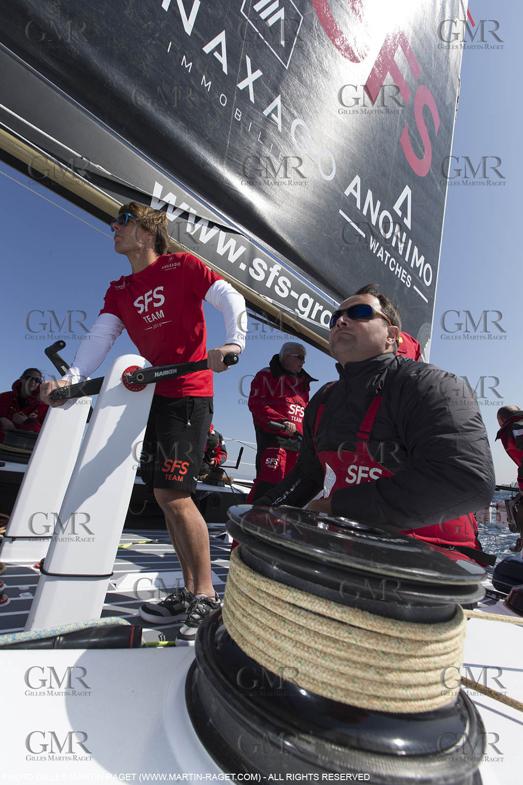 24 mars 2016   Marseille (FRA,13), SFS II (skipper Lionel Péan), last training before Marseille Sailing Week
