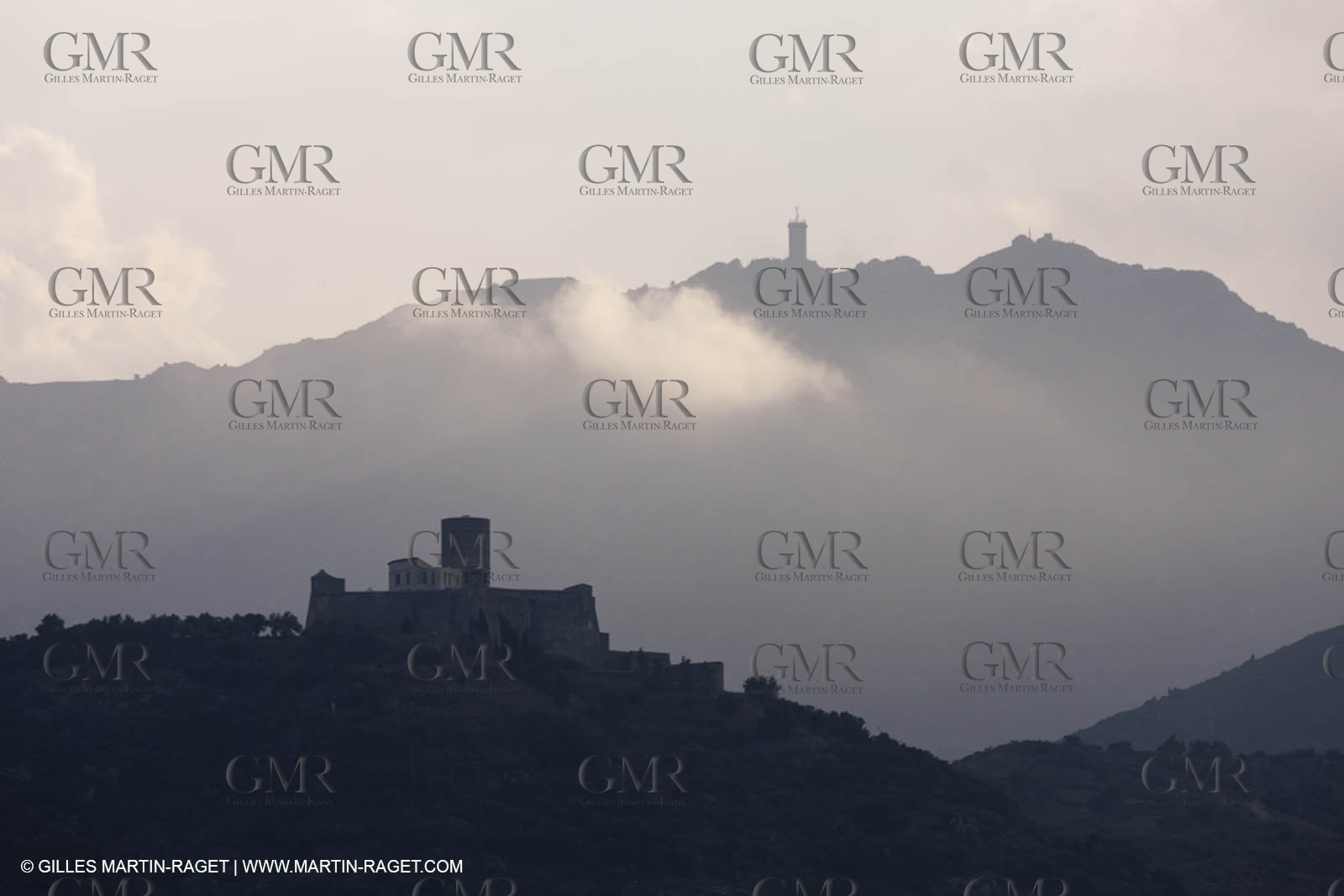 17 10 2011 - Vermeille Coast (FRA, 66) - Saint Elme fortress near Collioure