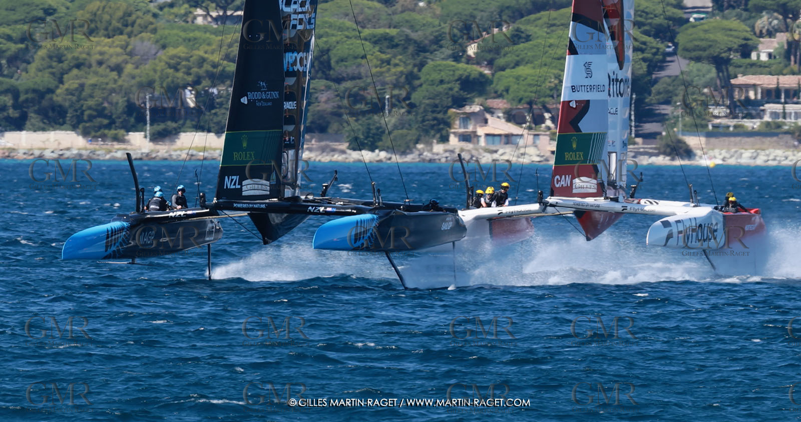 10 09 2025, Saint-Tropez,(FRA), Rockwool SailGP France Saint-Tropez, Race Day 1