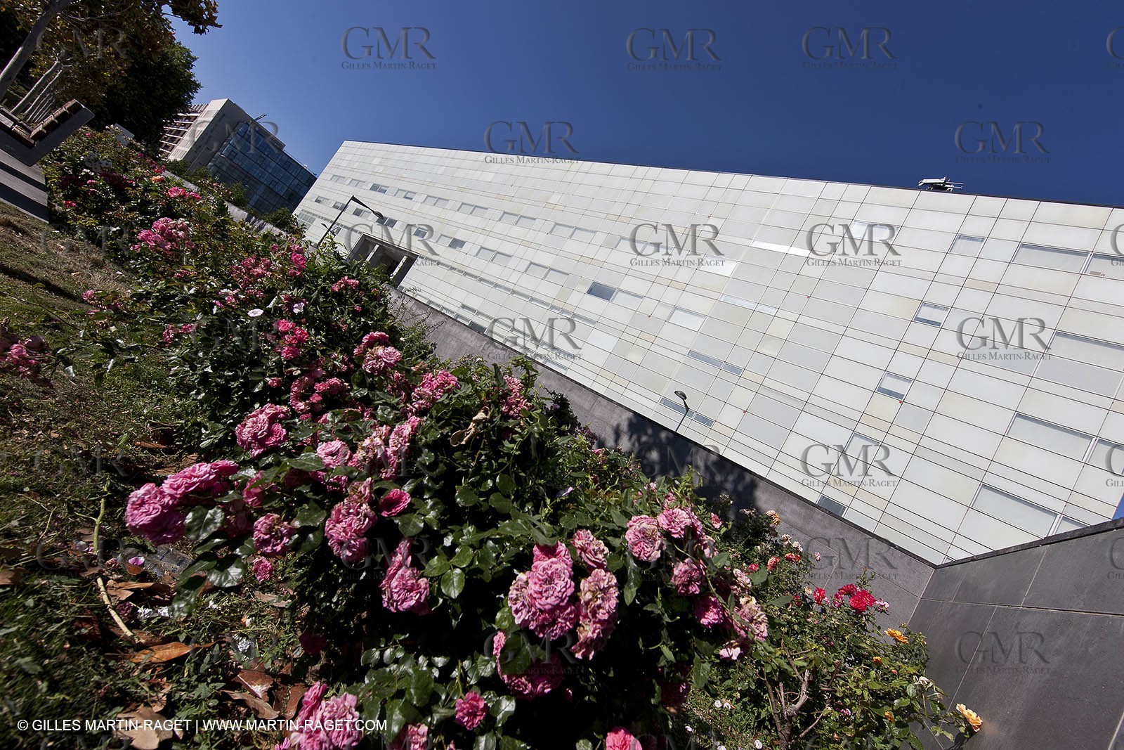 09 06 2012 - Marseille (FRA,13) - Euromeditérranée neighborood - Departemental archives Builgin Gaston Deferre