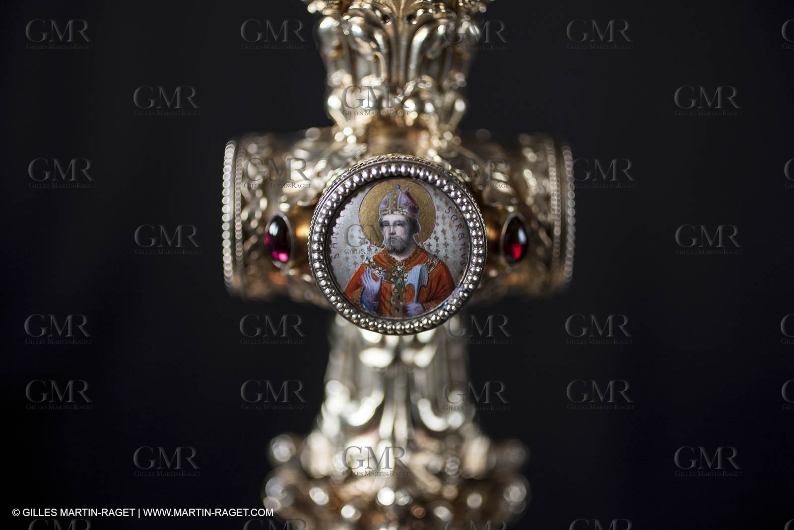 04 02 2013 - Marseille(FRA,13), Notre Dame de la Garde,liturgical silverware