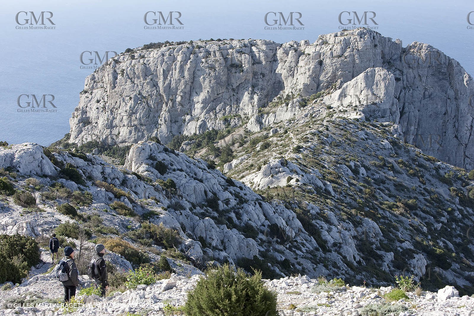 30 04 2009 - Marseille (FRA, 13) - Les Calanques - At the Col de la Candelle