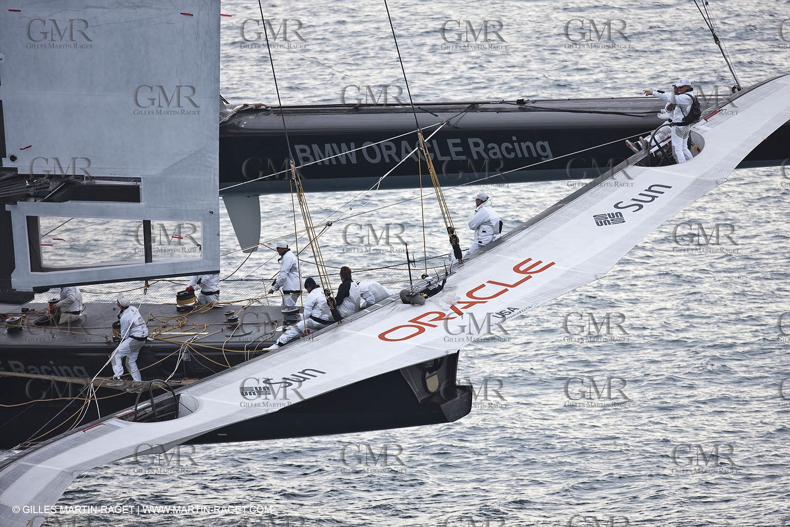 06 02 2010 - Valencia (ESP) - 33rd America's Cup - BMW ORACLE Racing - Last preparation day