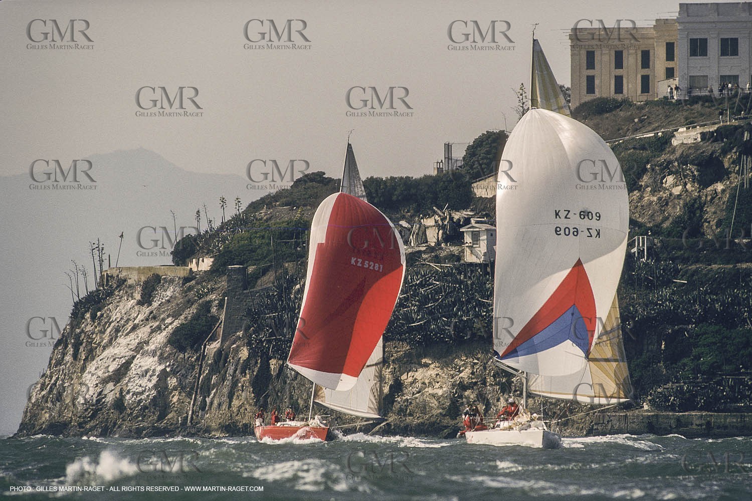 Sailing, Yacht Racing, One Ton Cup 1987, San Francisco (USA, CA)