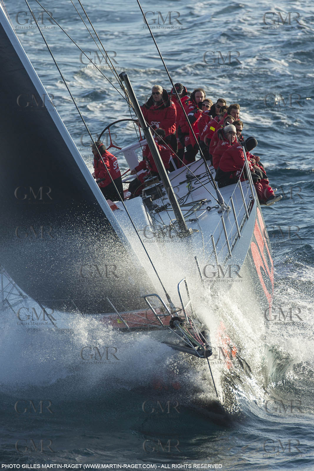 24 mars 2016   Marseille (FRA,13), SFS II (skipper Lionel Péan), last training before Marseille Sailing Week