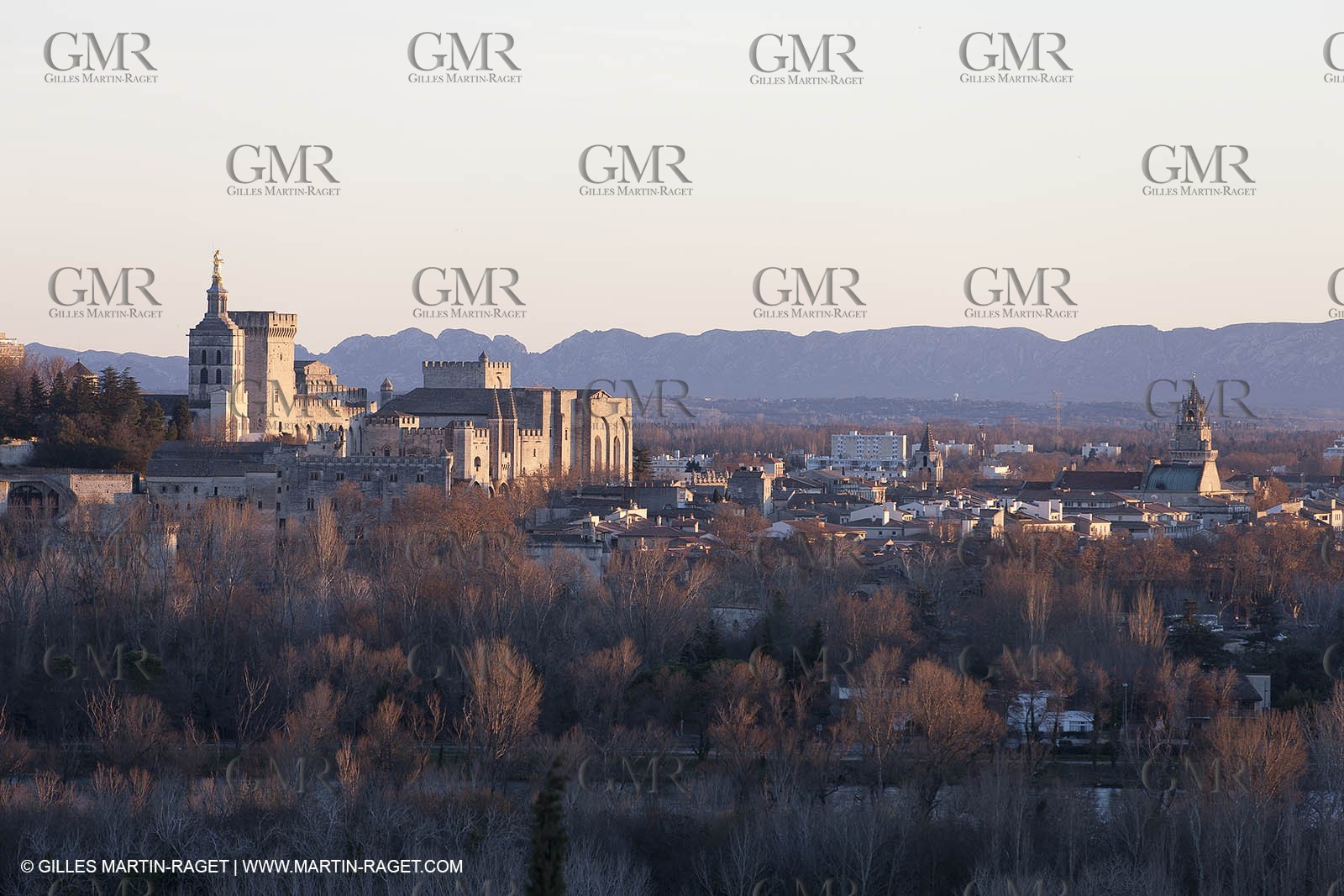 2012, Avignon (FRA,84), Palais des Papes, Pont Saint Beneze