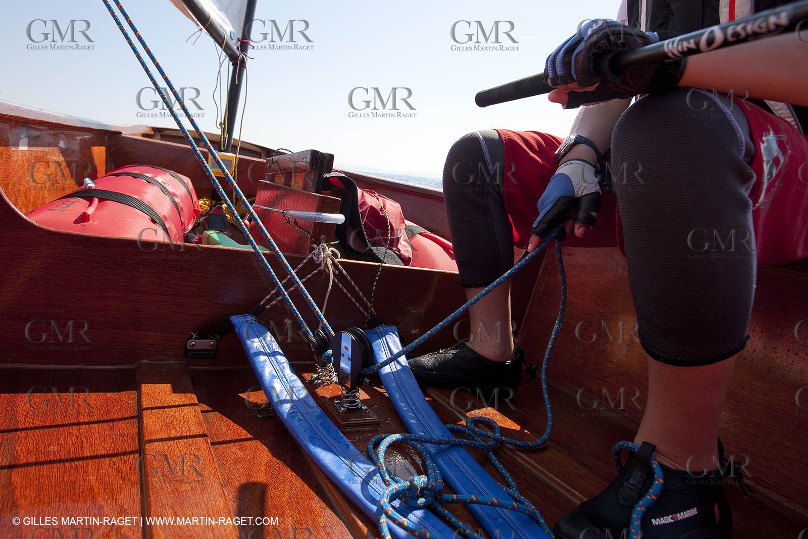 24 05 2010 - Hyères (FRA,83) - wooden optimist