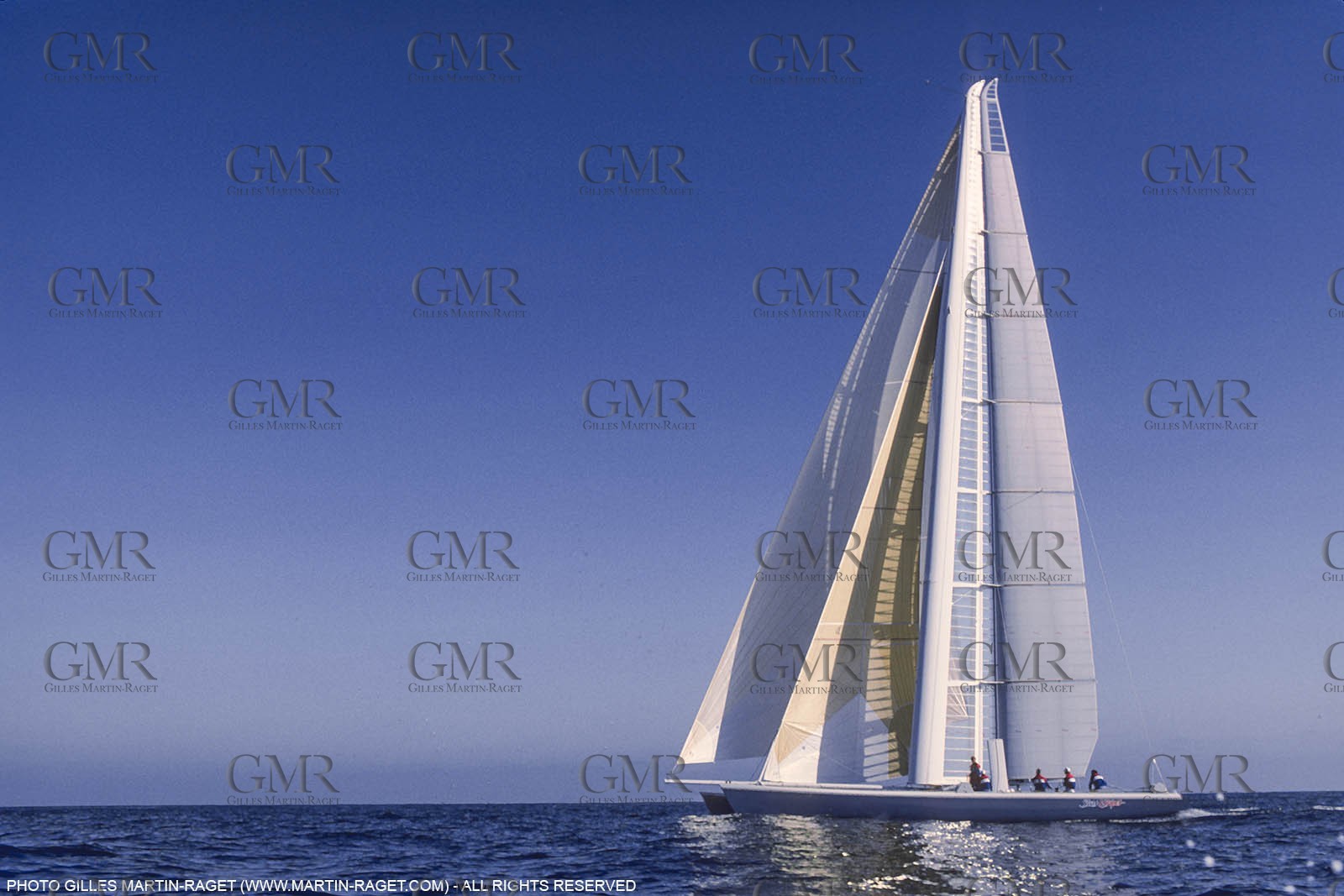 Sailing, Yacht Racing, America's Cup XXVII, San Diego (USA,CA) 1988, Stars & Stripes Vs New Zealand
