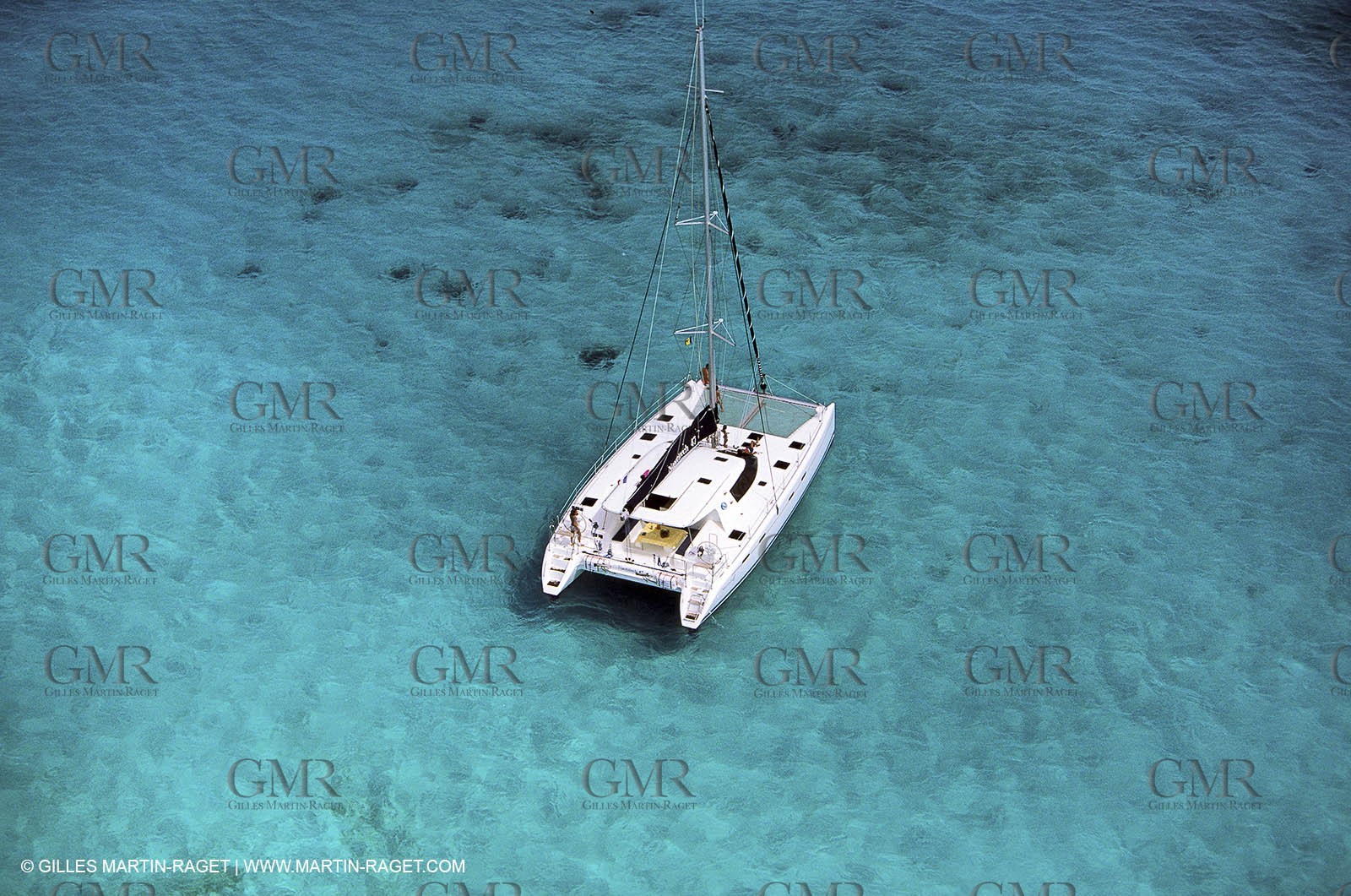 Cruising multihull mooring