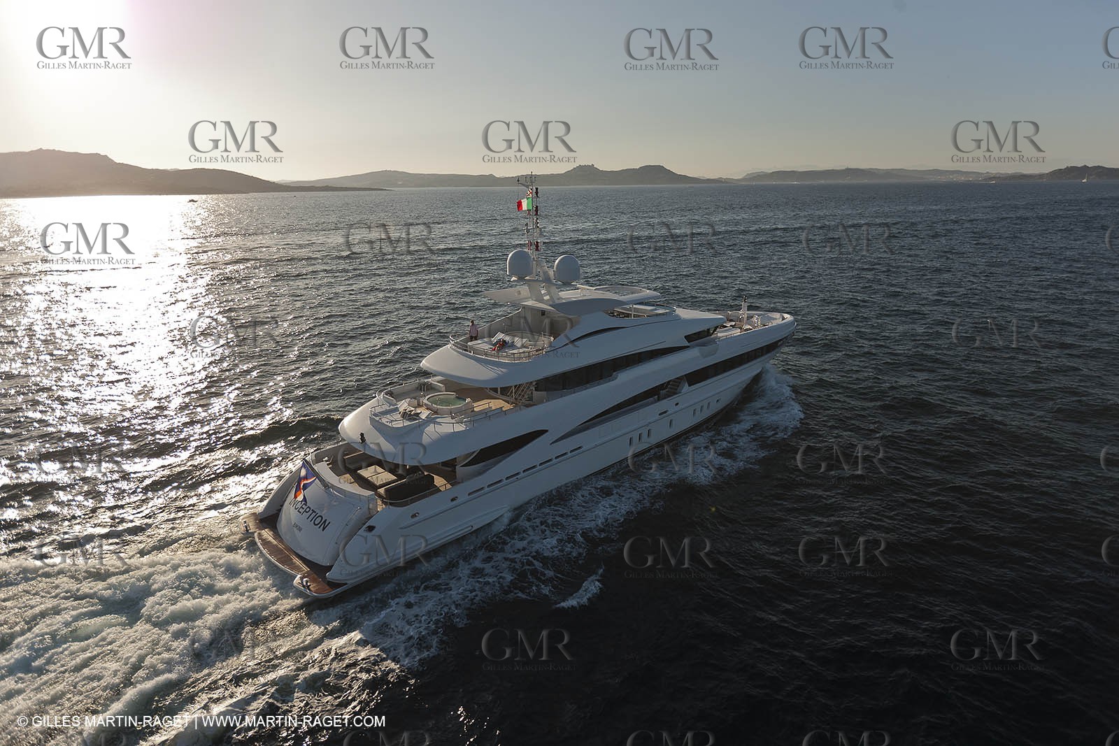 18 08 2011 - La Maddalena (ITA, Sardinia) - Motor yacht Inception