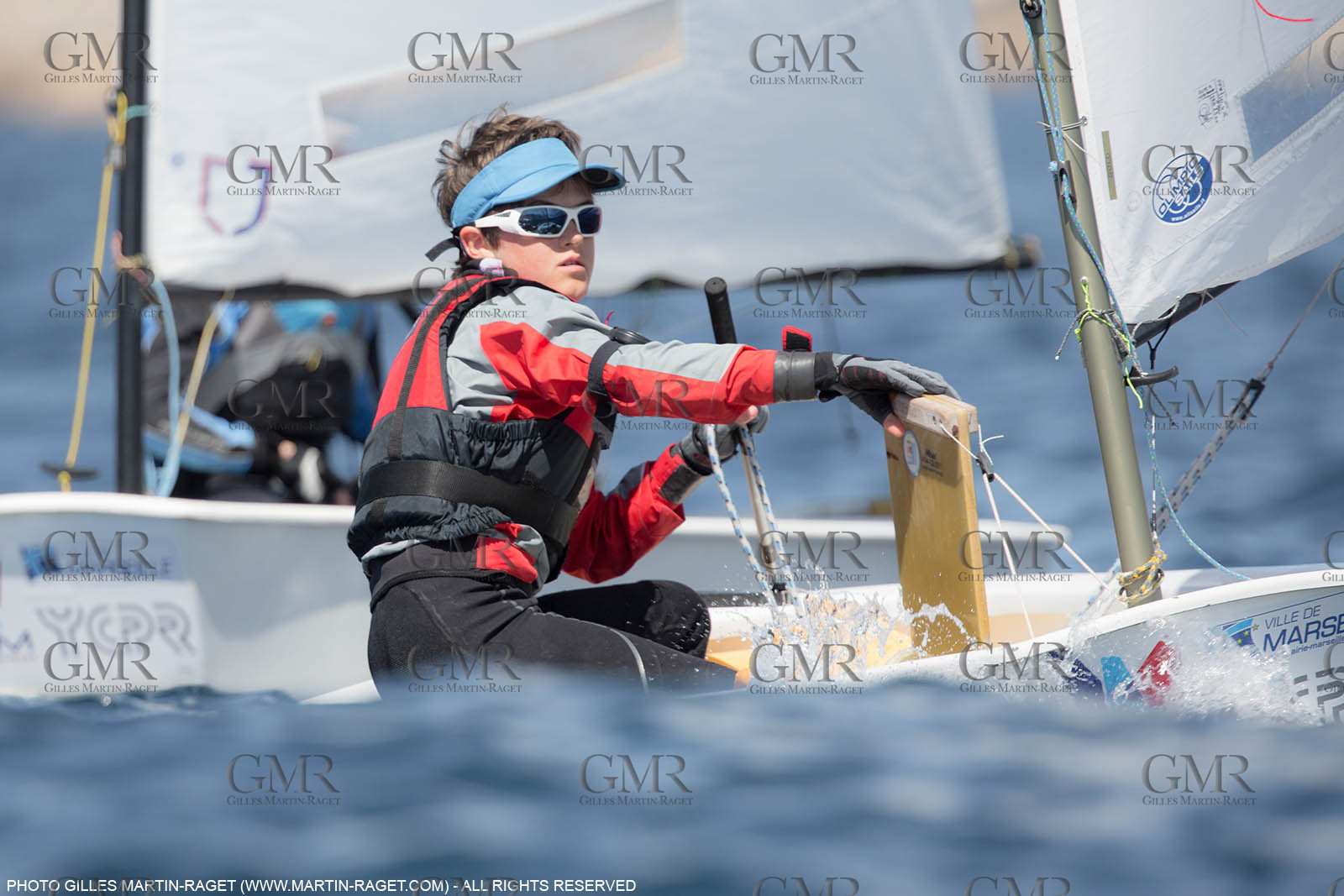 14 04 2016, Marseille (FRA,13), SNIM Dériveurs, Coupe Internationale de Printemps Optimist, Day 4