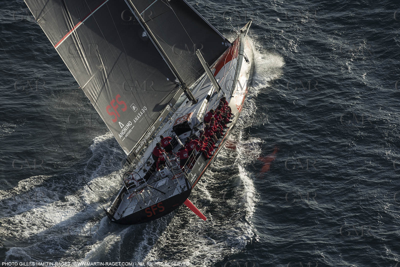 24 mars 2016   Marseille (FRA,13), SFS II (skipper Lionel Péan), last training before Marseille Sailing Week