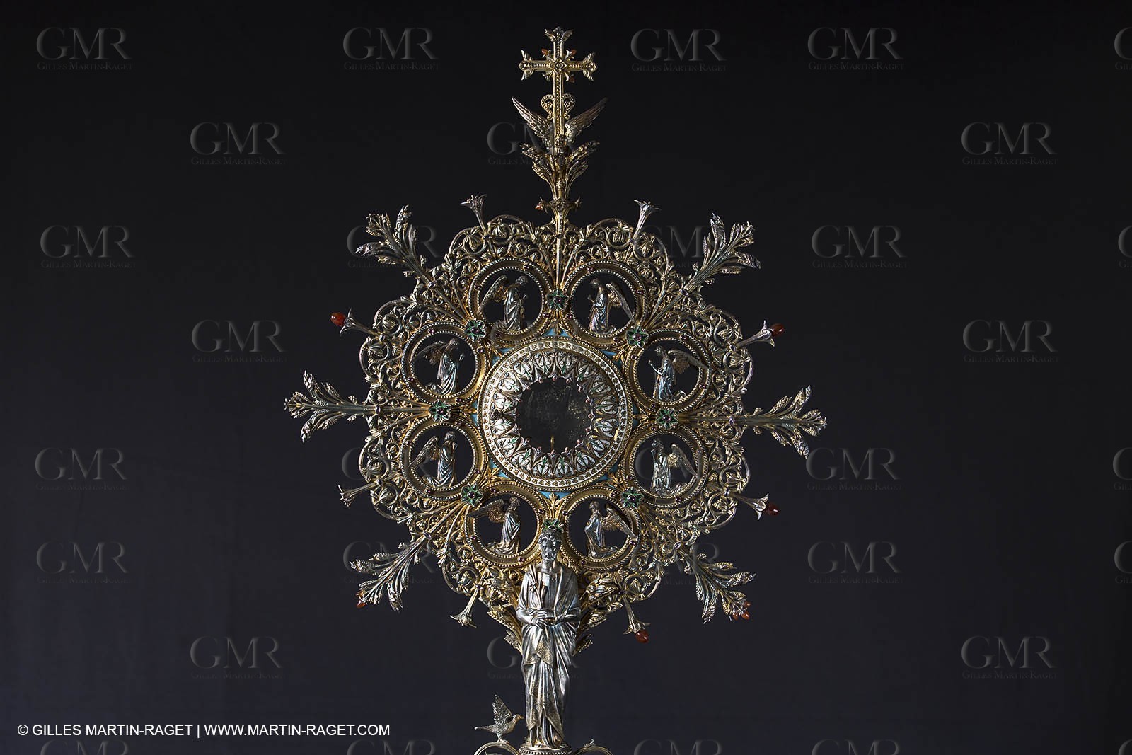 04 02 2013 - Marseille(FRA,13), Notre Dame de la Garde,liturgical silverware