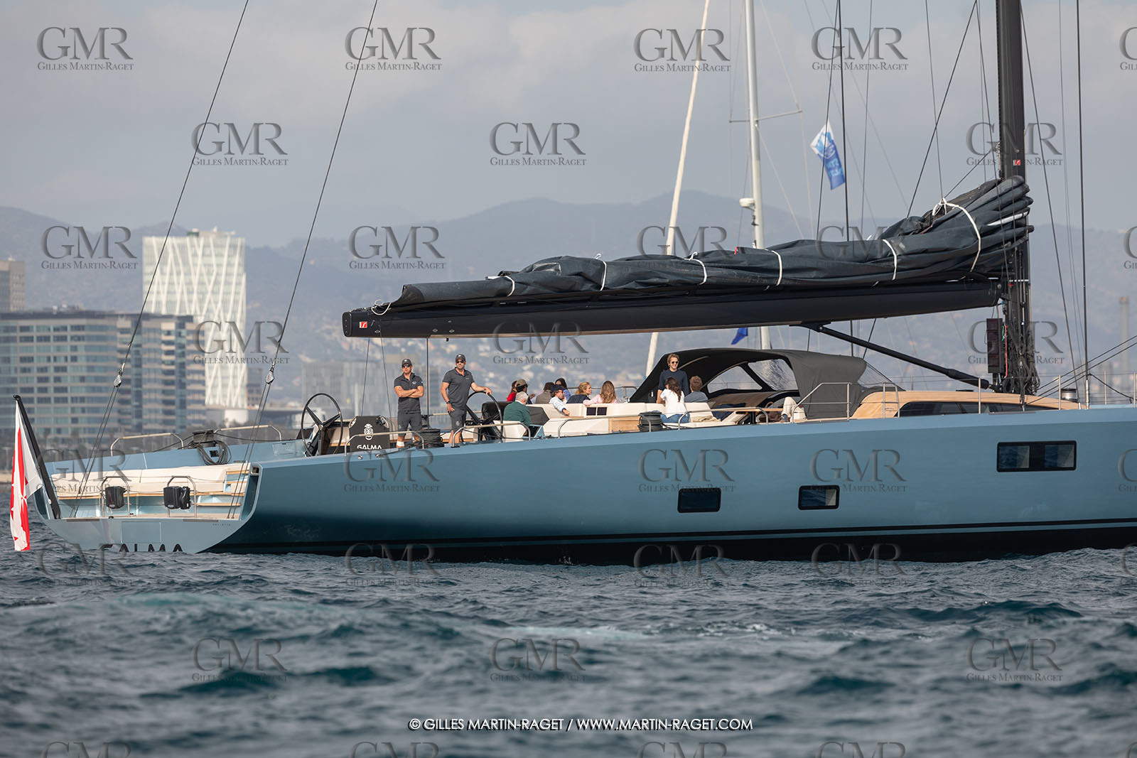 13 10 2024, Barcelona (ESP), Louis Vuitton 37th America's Cup, Final Match, Race Day 2