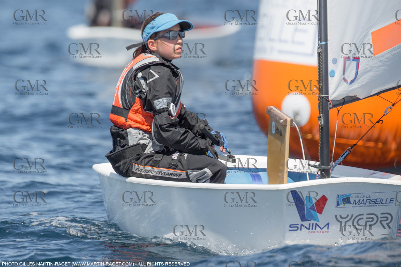 14 04 2016, Marseille (FRA,13), SNIM Dériveurs, Coupe Internationale de Printemps Optimist, Day 4