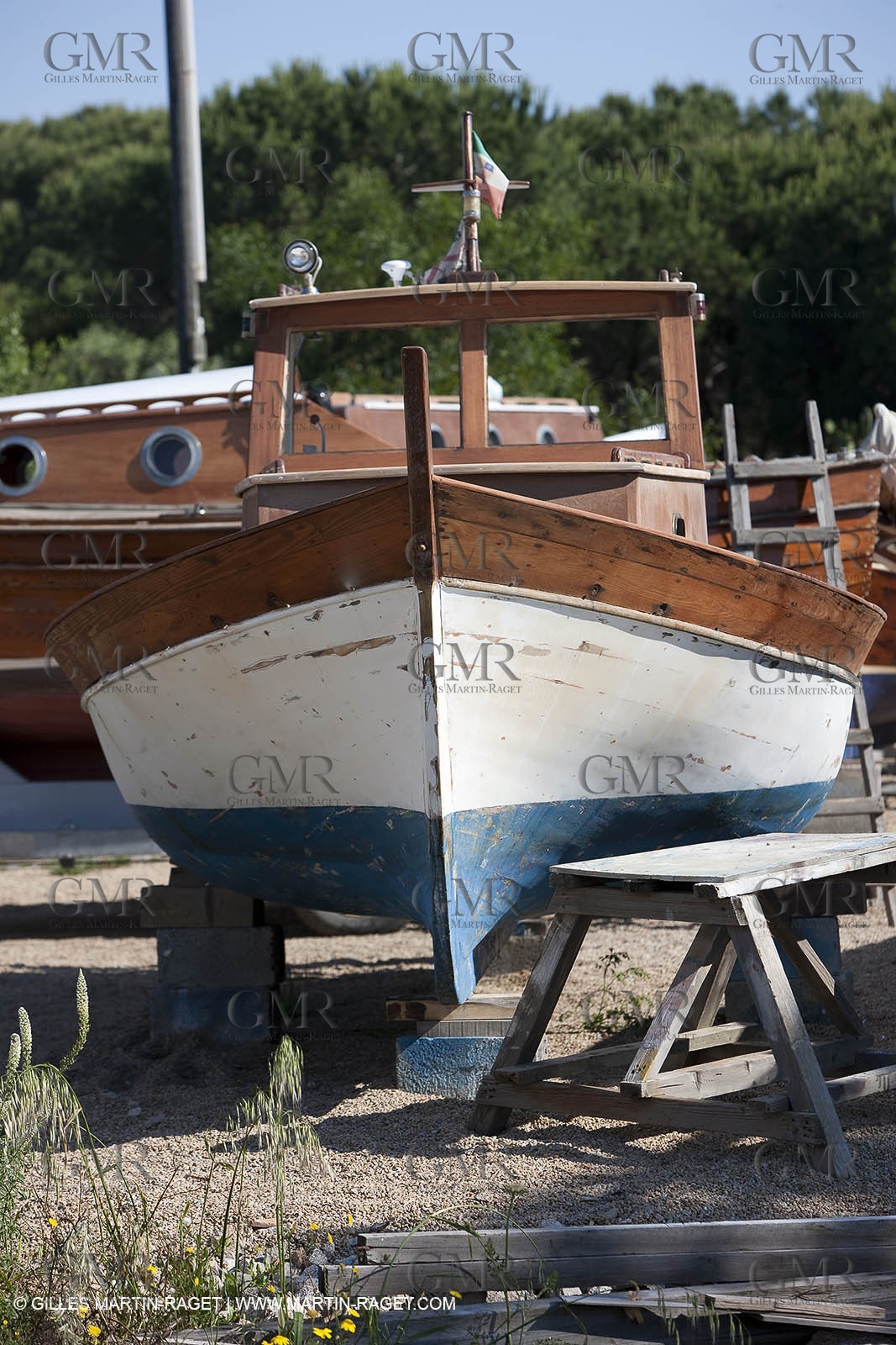19 05 2010 - La Maddalena (ITA, Sardinia) - Carrano boatyard and Passo della Moneta Marina