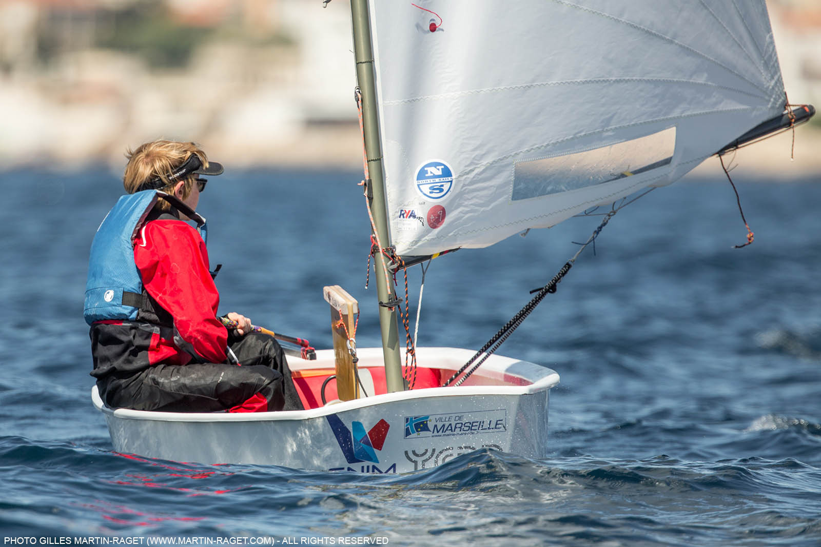 14 04 2016, Marseille (FRA,13), SNIM Dériveurs, Coupe Internationale de Printemps Optimist, Day 4