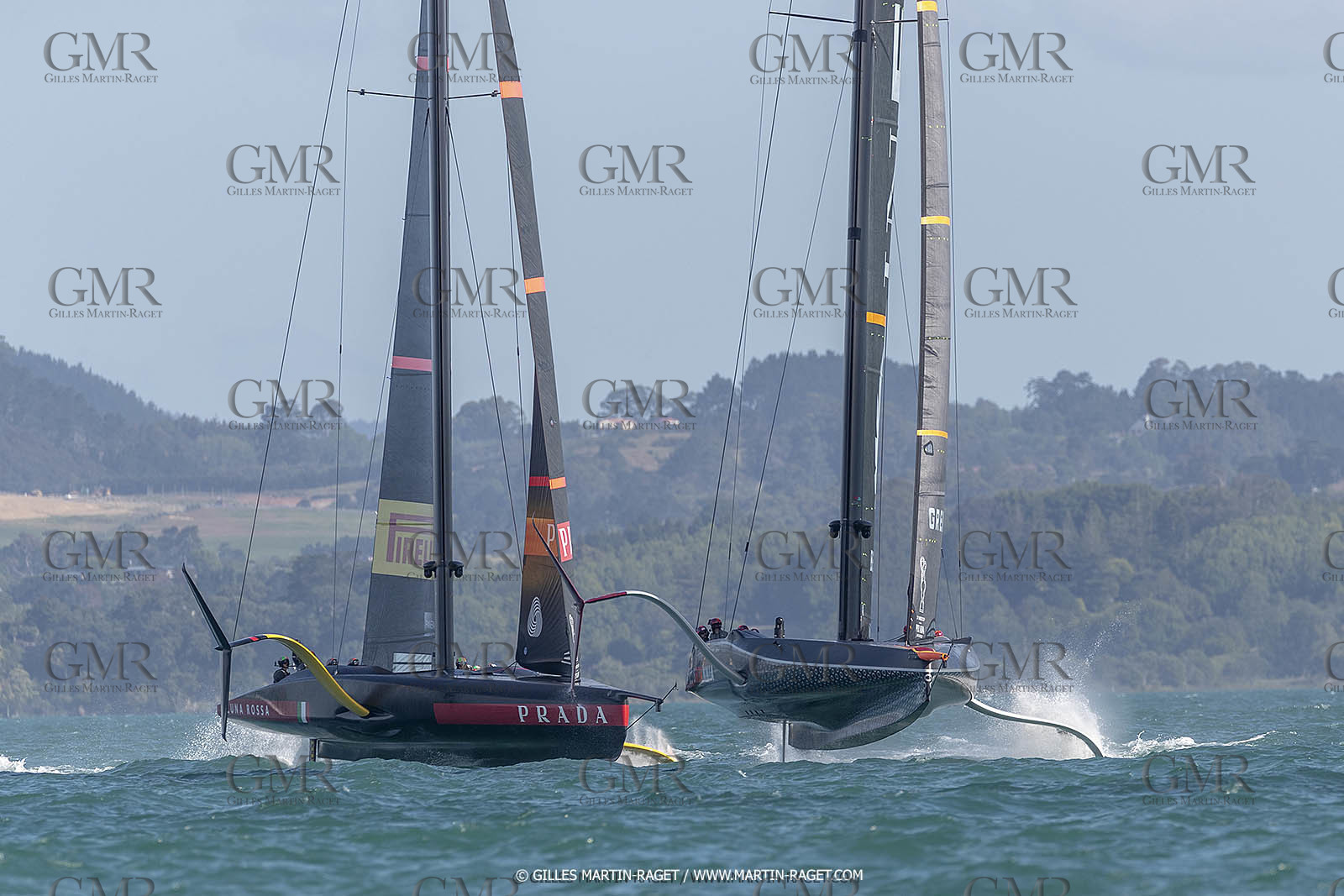 12 01 2021, Auckland (NZL), 36th America's Cup, Practice Racing