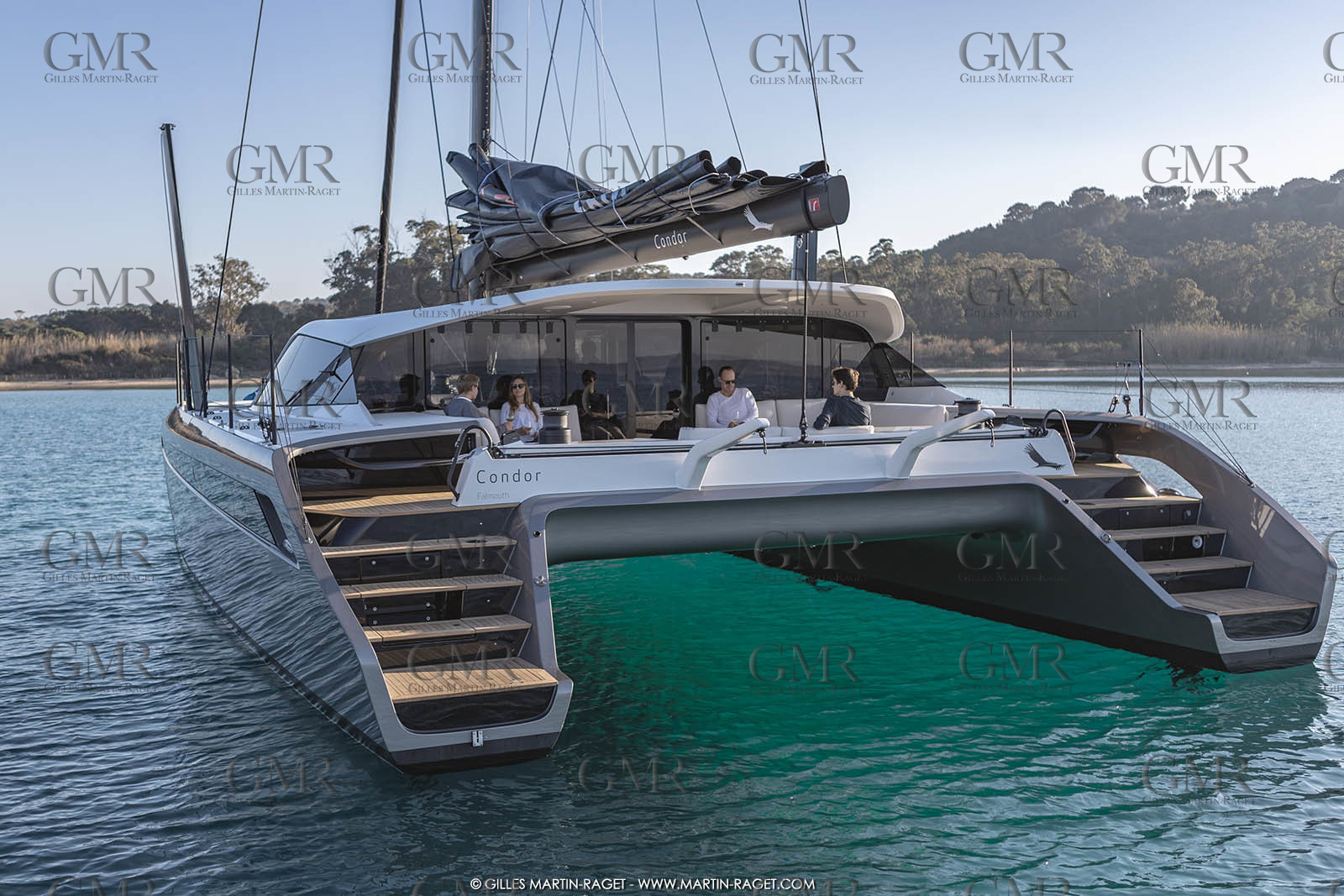 16 02 2019, Porquerolles (FRA,83), Gunboat 68 sail testing  3