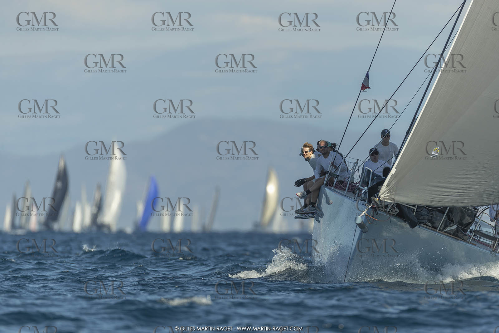 26 09 2022, Saint-Tropez (FRA,83), Voiles de Saint-Tropez 2022, Premier jour de course pour les IRC - ENtraînements pour les classiques