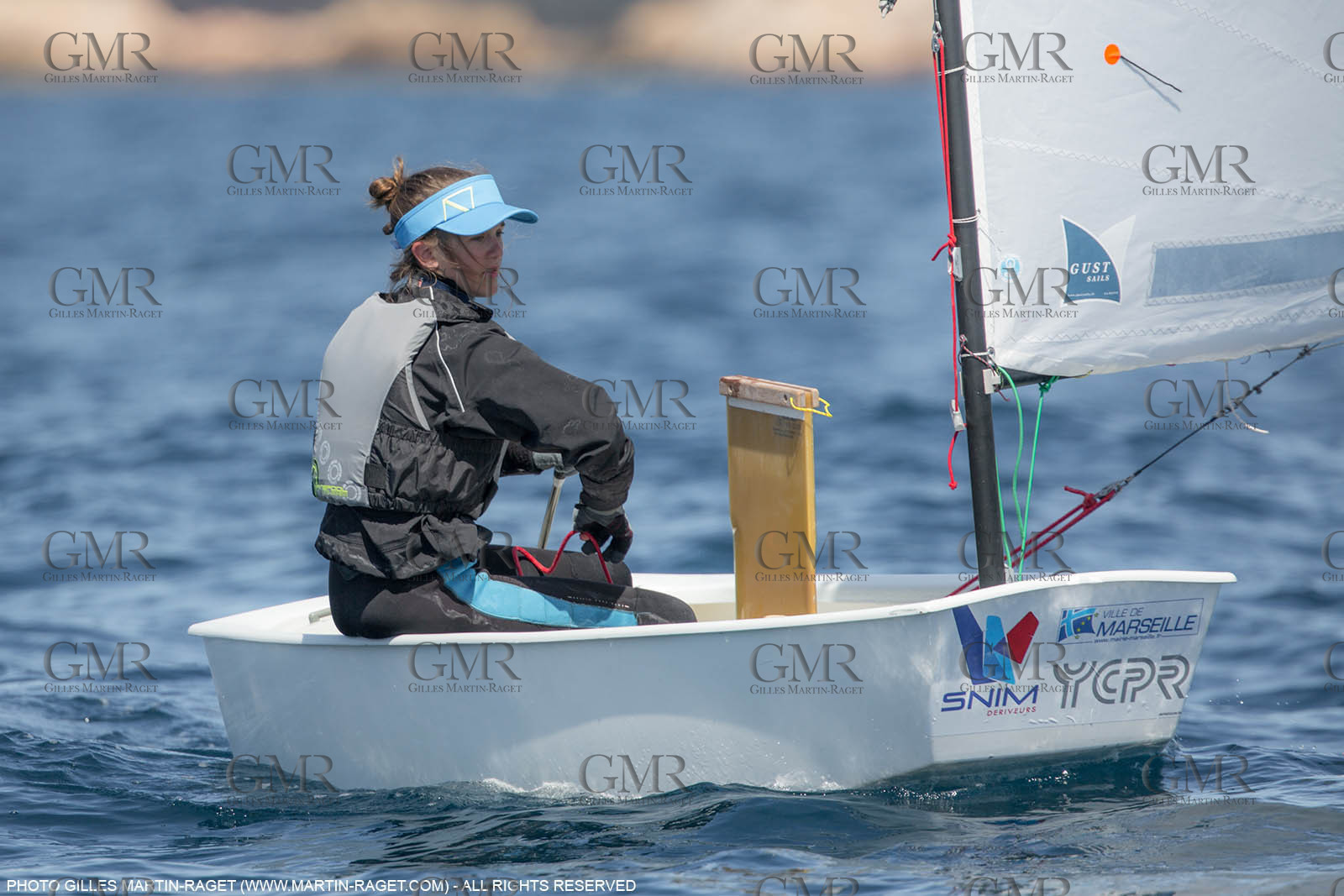 14 04 2016, Marseille (FRA,13), SNIM Dériveurs, Coupe Internationale de Printemps Optimist, Day 4