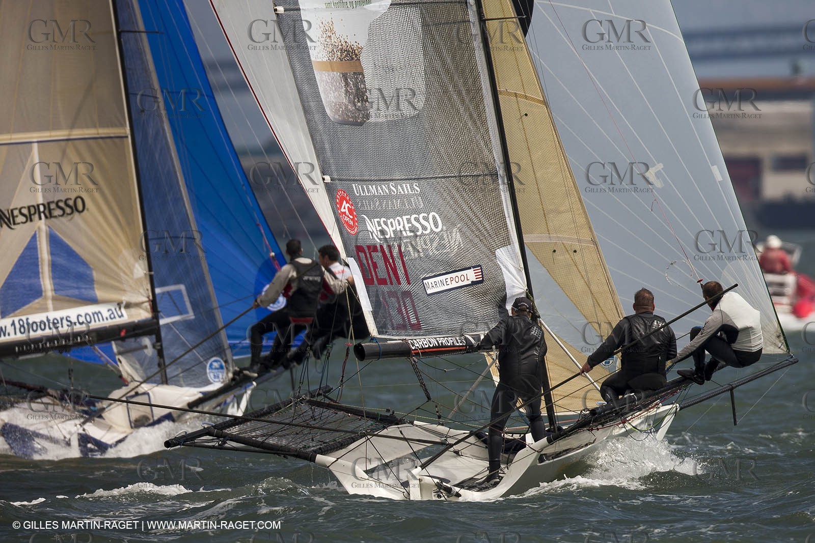 09 09 2013 - San Francisco (USA,CA) - 34th America's Cup - AC Open - 18ft racing