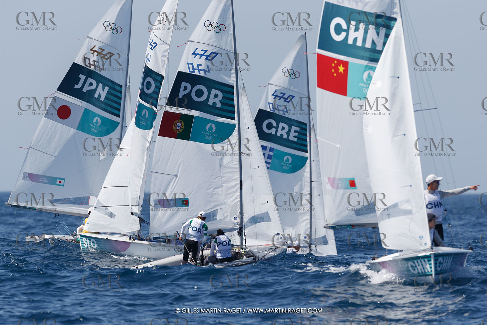 03 08 2024, Marseille (FRA), Paris 2024 Olympic Games, Sailing, Race Day 7