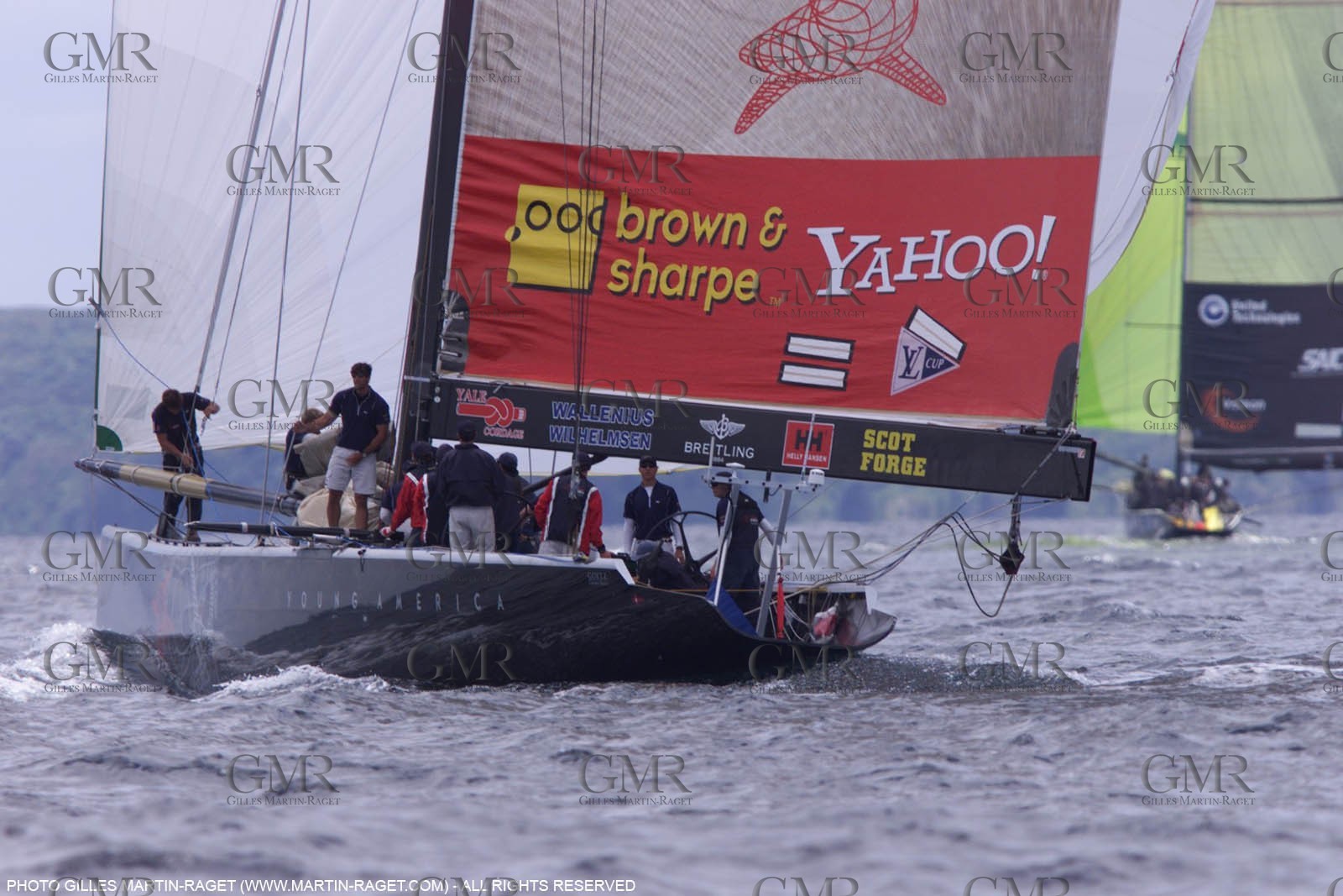 America's Cup - Auckland 2000  - Louis Vuitton Cup - Round Robin 2 - Young America